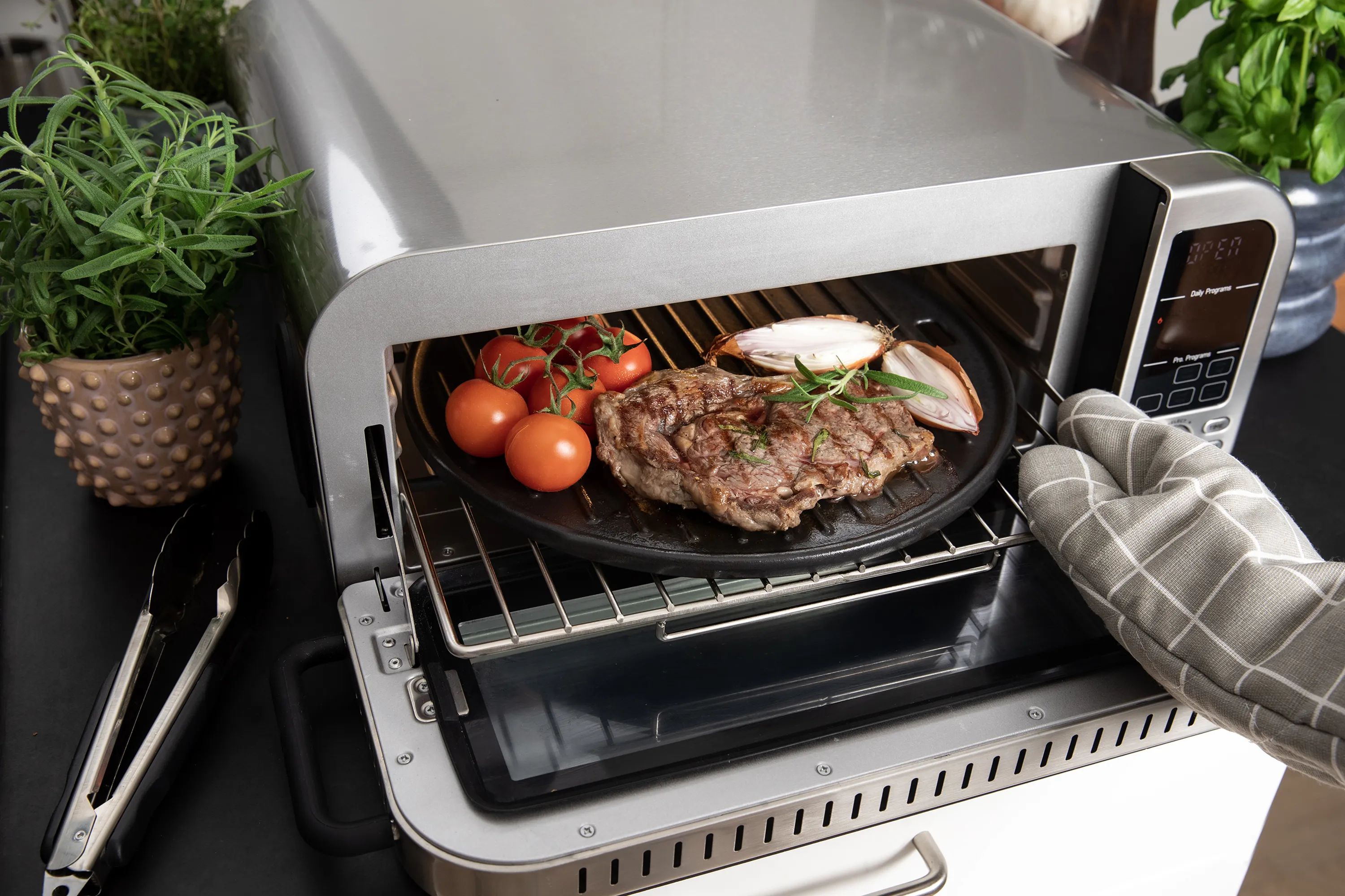 Gastronoma Airfryers Airfryer Ovn i Sølv, 5