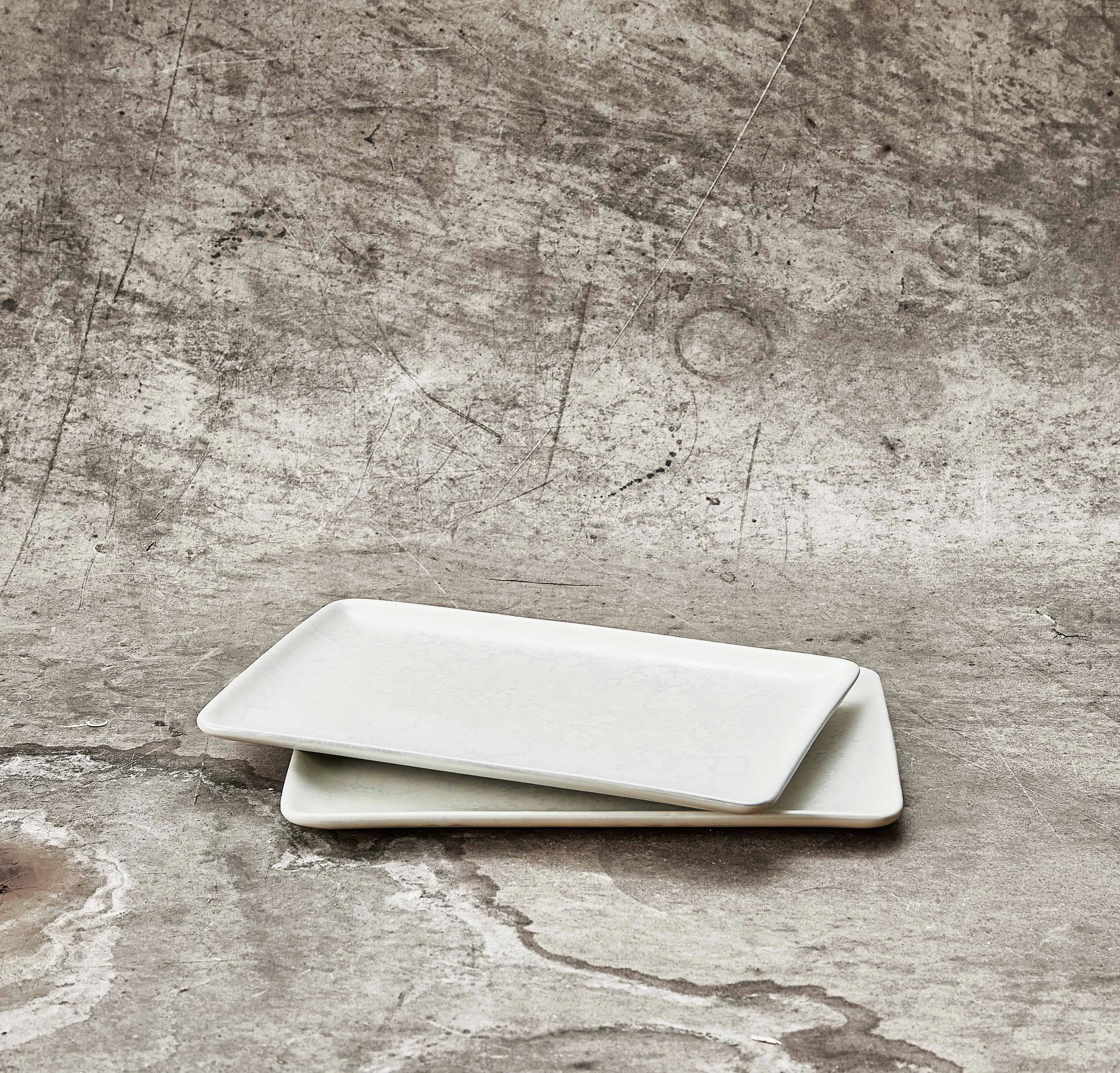 RAW by Aida Middagstallerkener Tallerken i Arctic White, 2