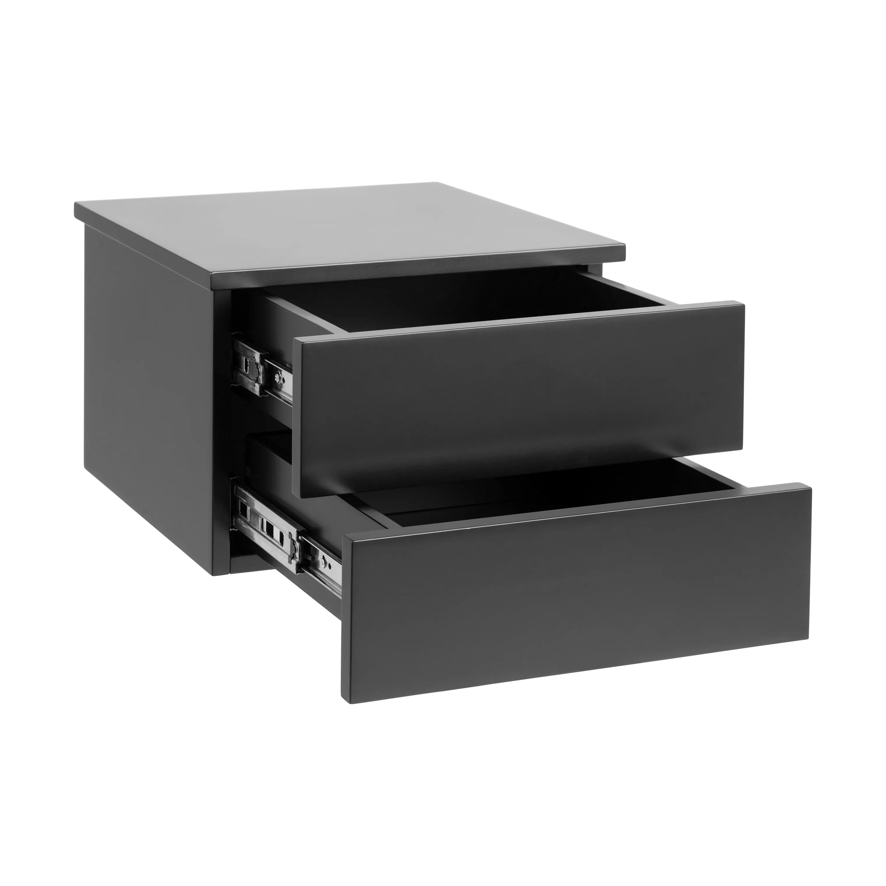 CASA Living Sengeborde Avignon Natbord i Sort, 24,6 cm, 4