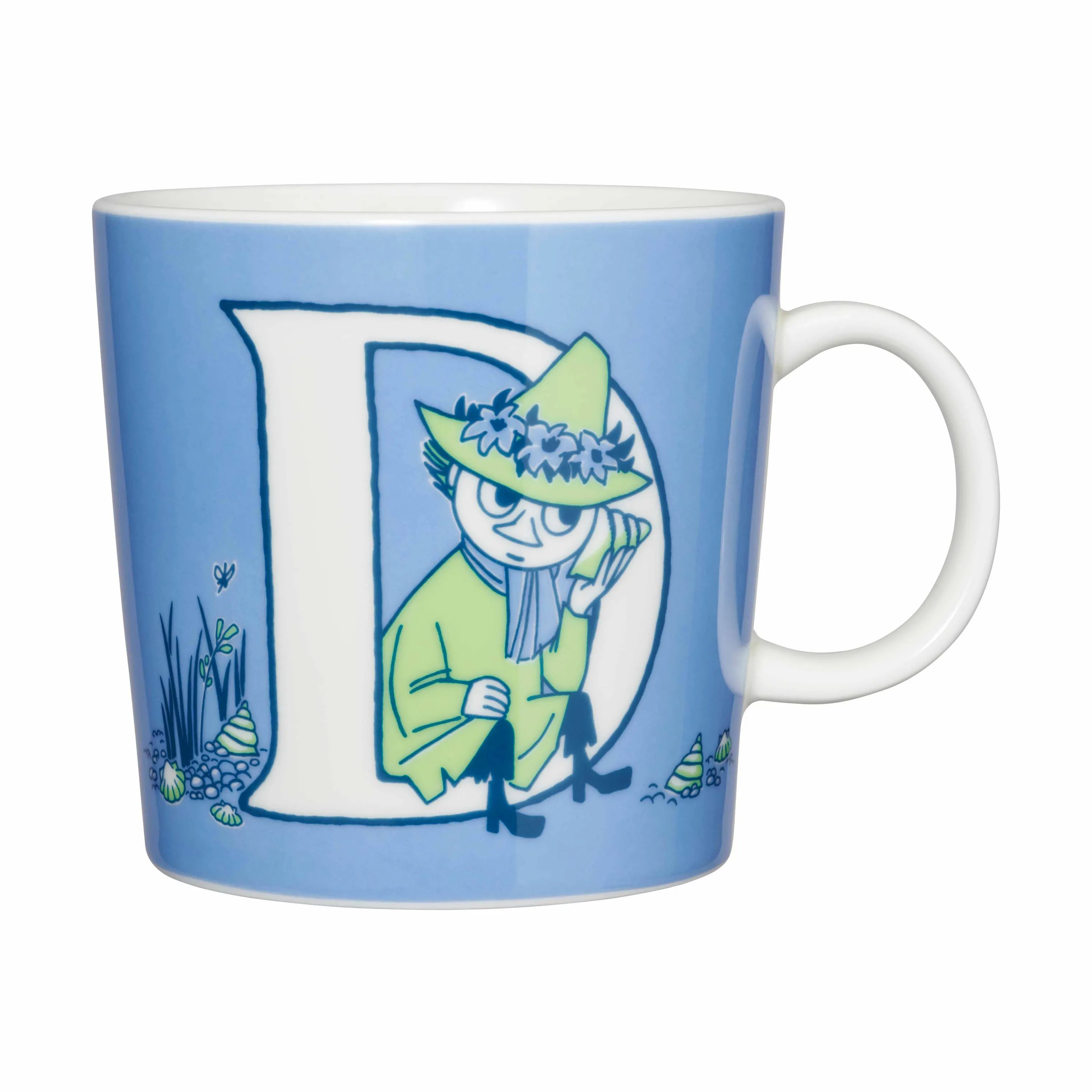 Moomin Arabia Krus og kopper med hank ABC Krus - D i D, 1
