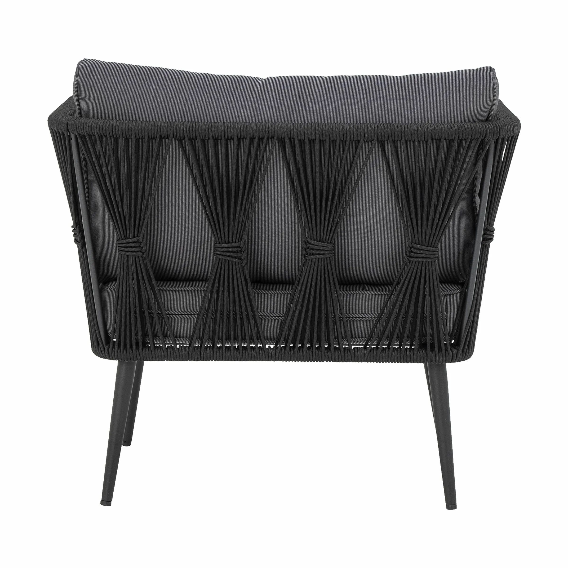 Bloomingville Loungestole Pavone Loungestol - 2 stk. i Sort, 4