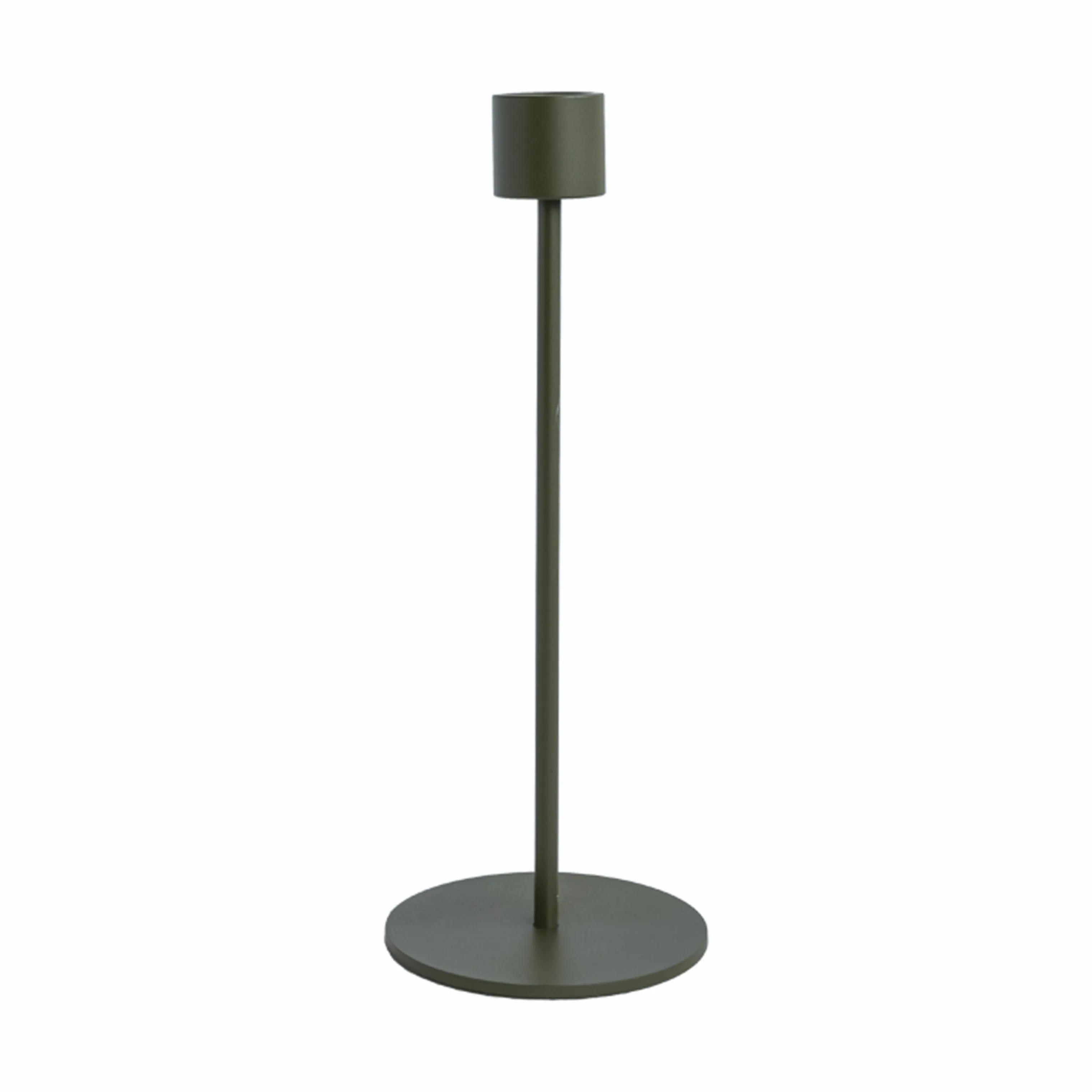 Cooee Kronelysestage Candlestick i Oliven, 21 cm, 1