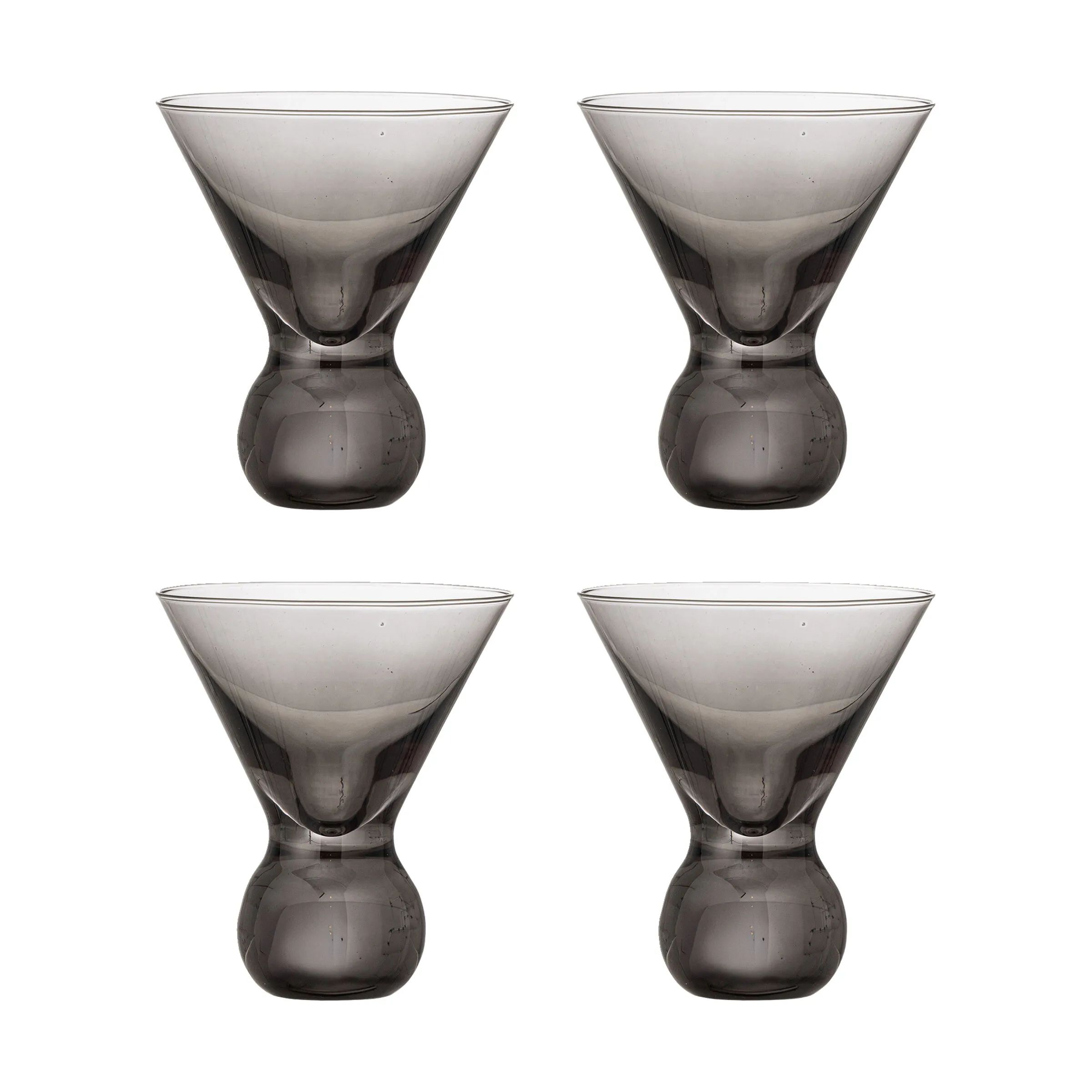 Bloomingville Cocktailglas Corliss Cocktailglas - 4 stk. i Grey, 1