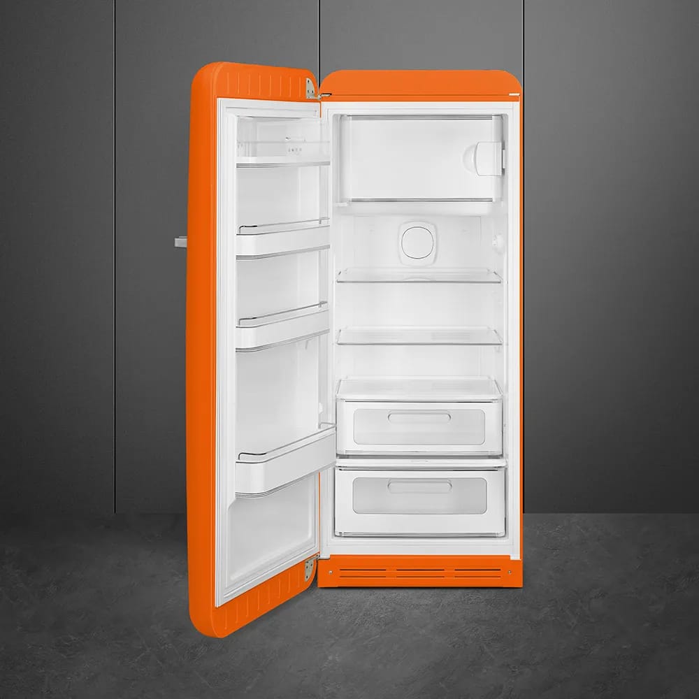 Smeg Køleskabe 50's Style Kølefryseskab i Orange, 2