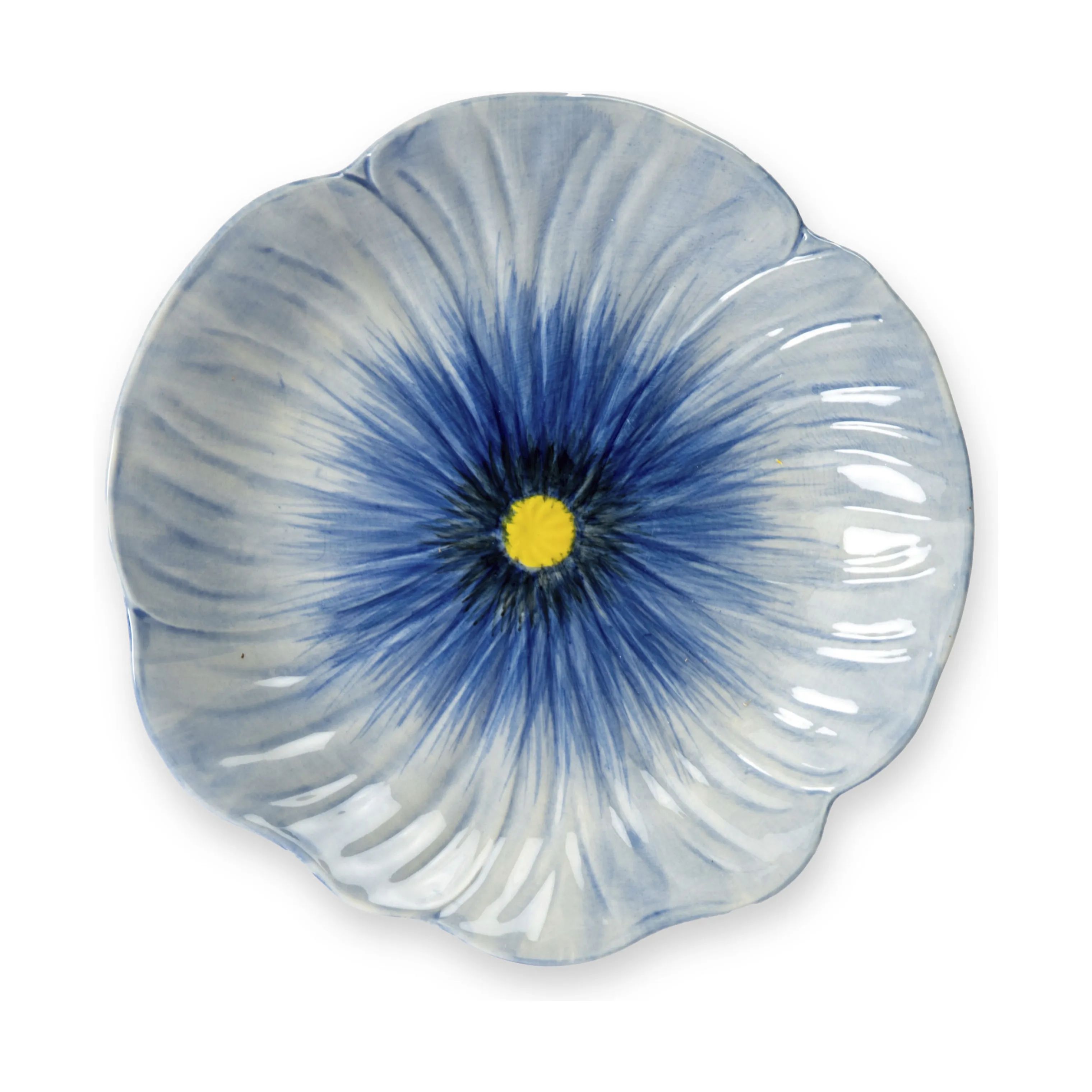 ByOn Frokosttallerkener Poppy Tallerken i Blue, 1