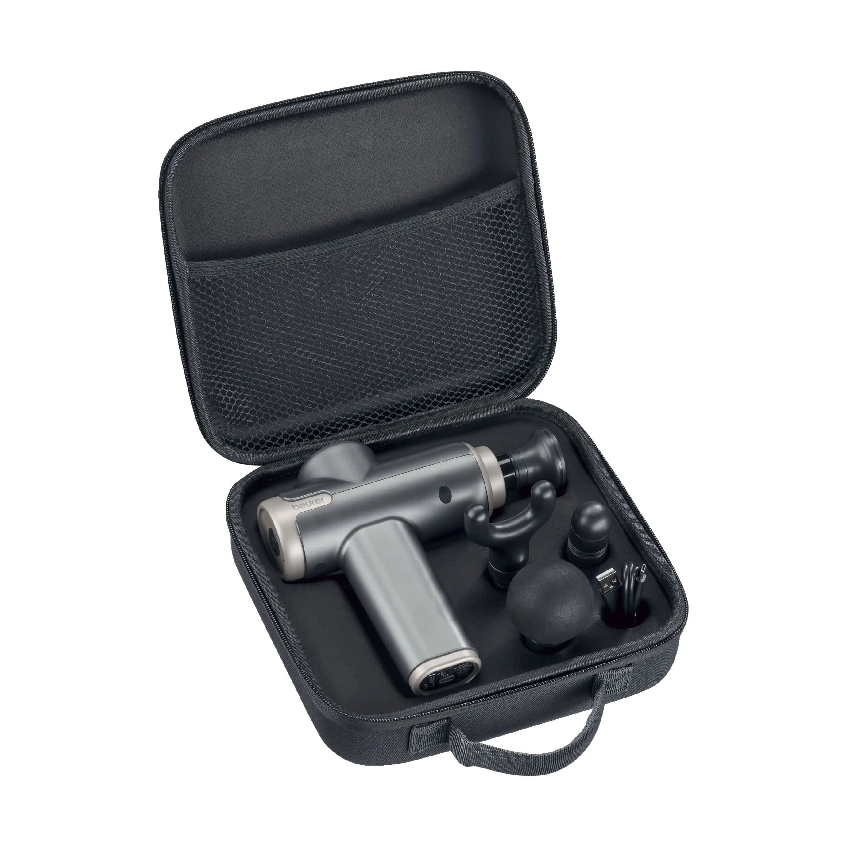 Beurer Massageapparater Massagepistol PR-MG2R i Grå/lysgrå, 2