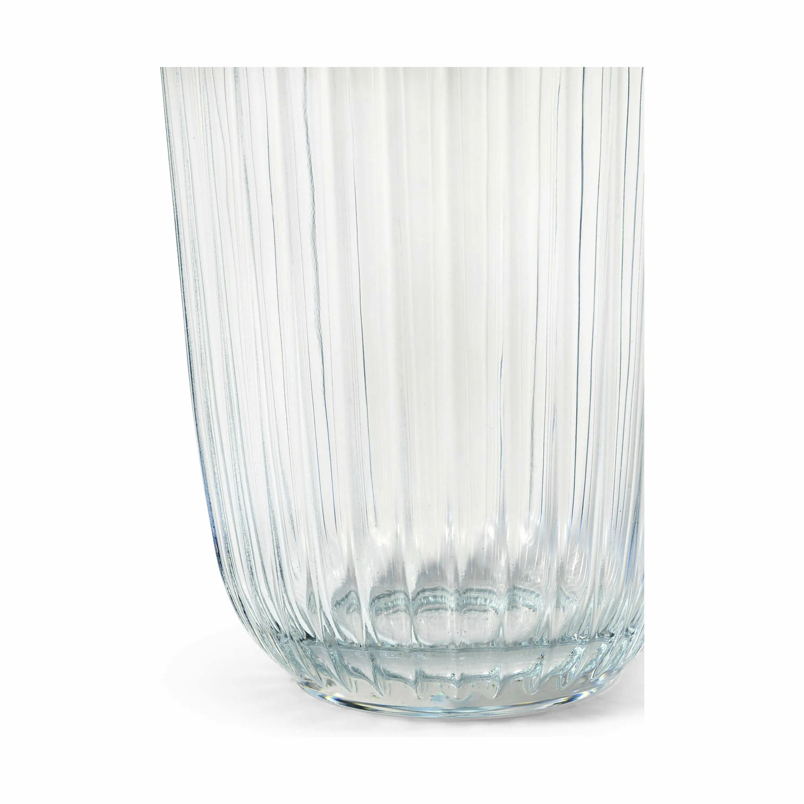 Kähler Vandglas Hammershøi Vandglas - 4 stk. - i Klar, 37 cl, 3