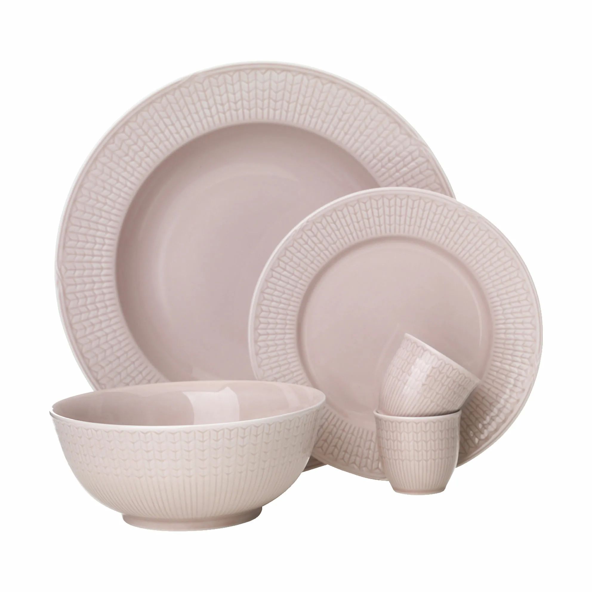 Rörstrand Kagetallerkener Swedish Grace Kagetallerken i Rose, 4