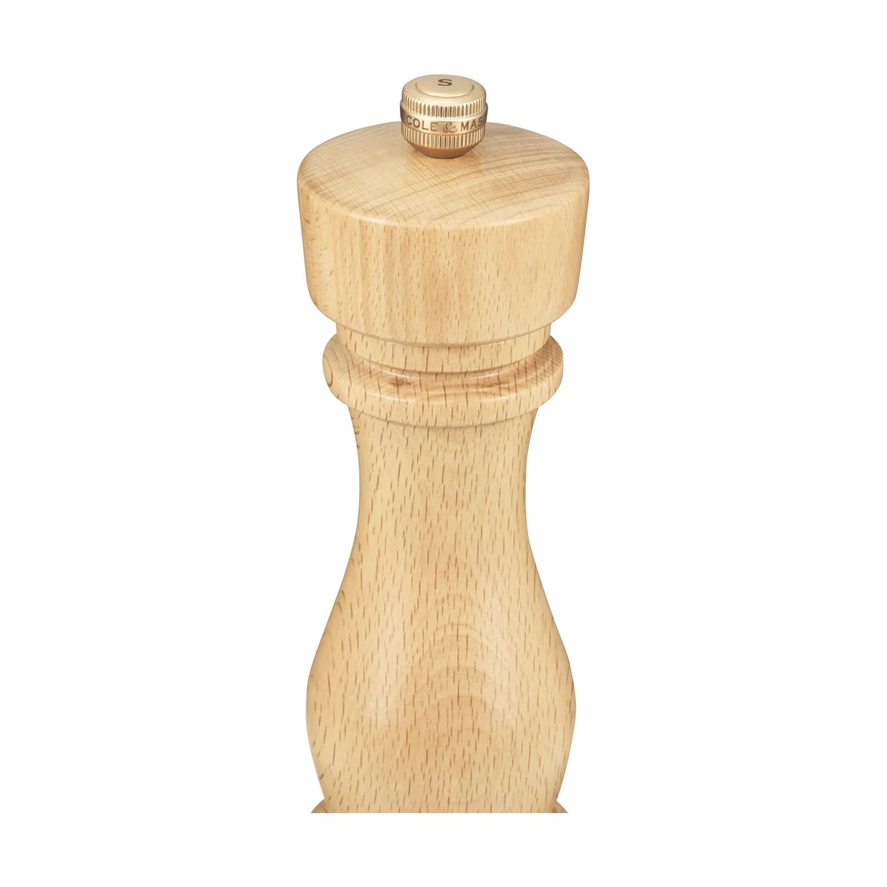 Cole&Mason Saltkværne London Saltkværn i Natural Beech, 22 cm, 10