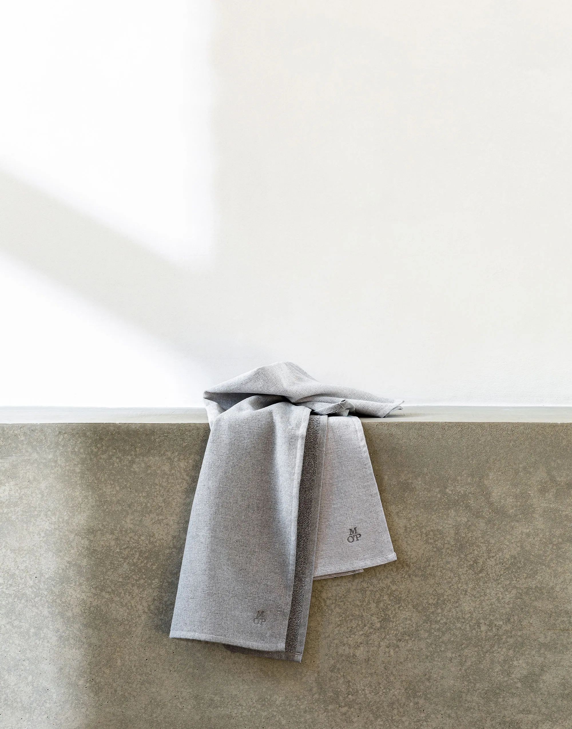 Marc O'Polo Viskestykker Kinno Viskestykke - 2 stk. i Light grey, 2