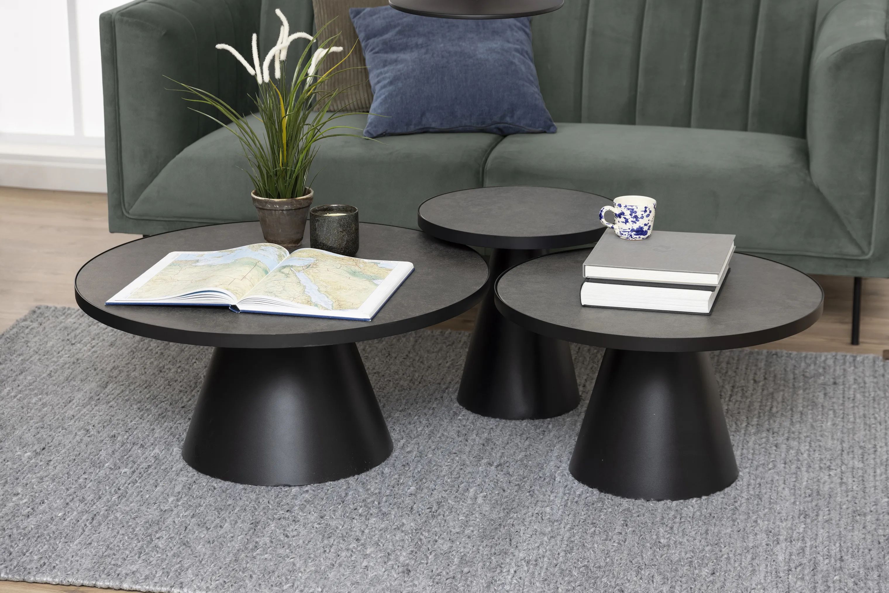 CASA Living Sofaborde Soli Sofabord i H40 x Ø65,7 cm, 2