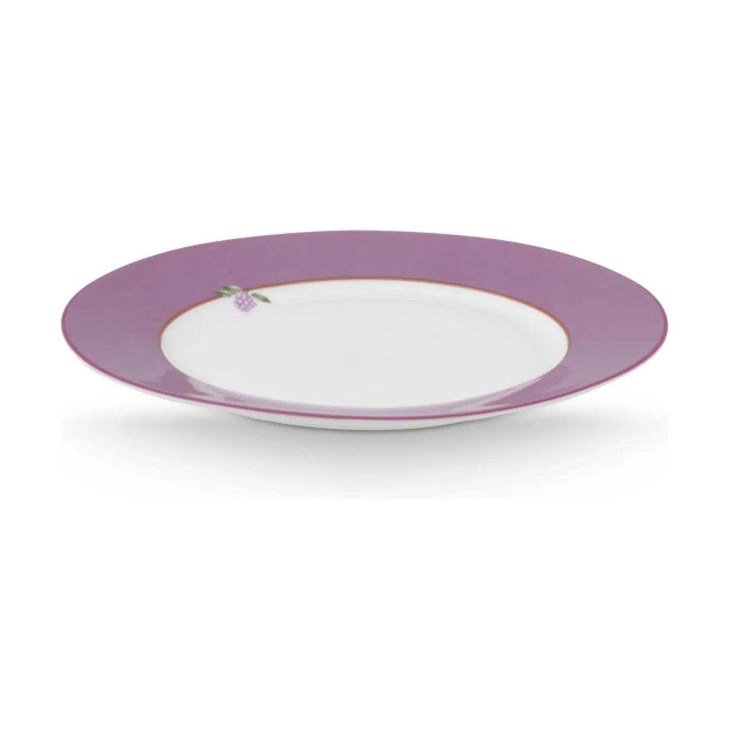 PIP Studio Middagstallerkener Lily & Lotus Tallerken i Lilla, 26,5 cm, 4