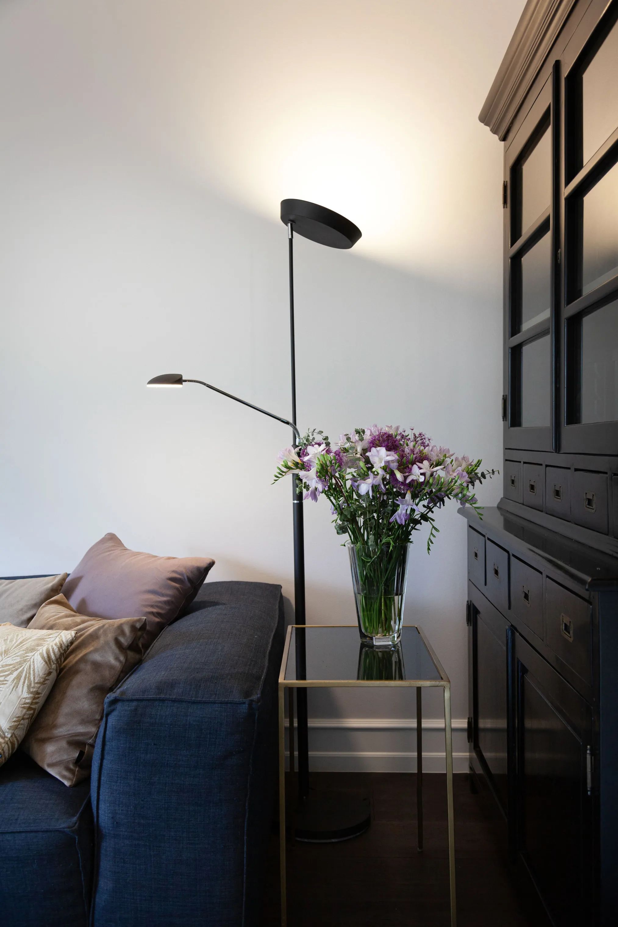 Halo Design Gulvlamper Vegas Combi Gulvlampe i sort, 2