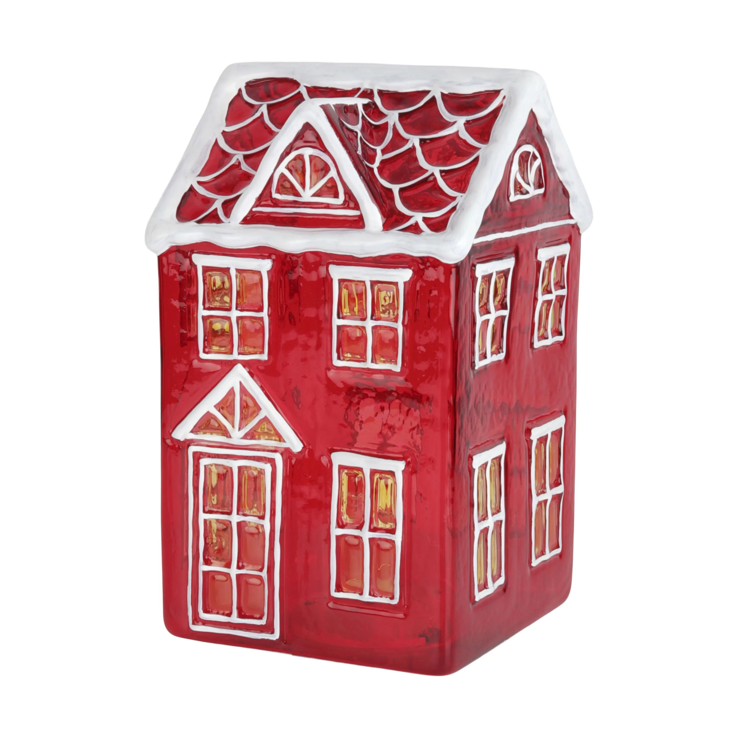 Casa Christmas Lysdekoration LED Lyshus i 26 cm, 3