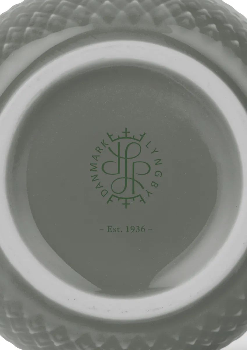 Lyngby Porcelæn Krus og kopper med hank Rhombe Earth Krus m. hank i Moss, 2