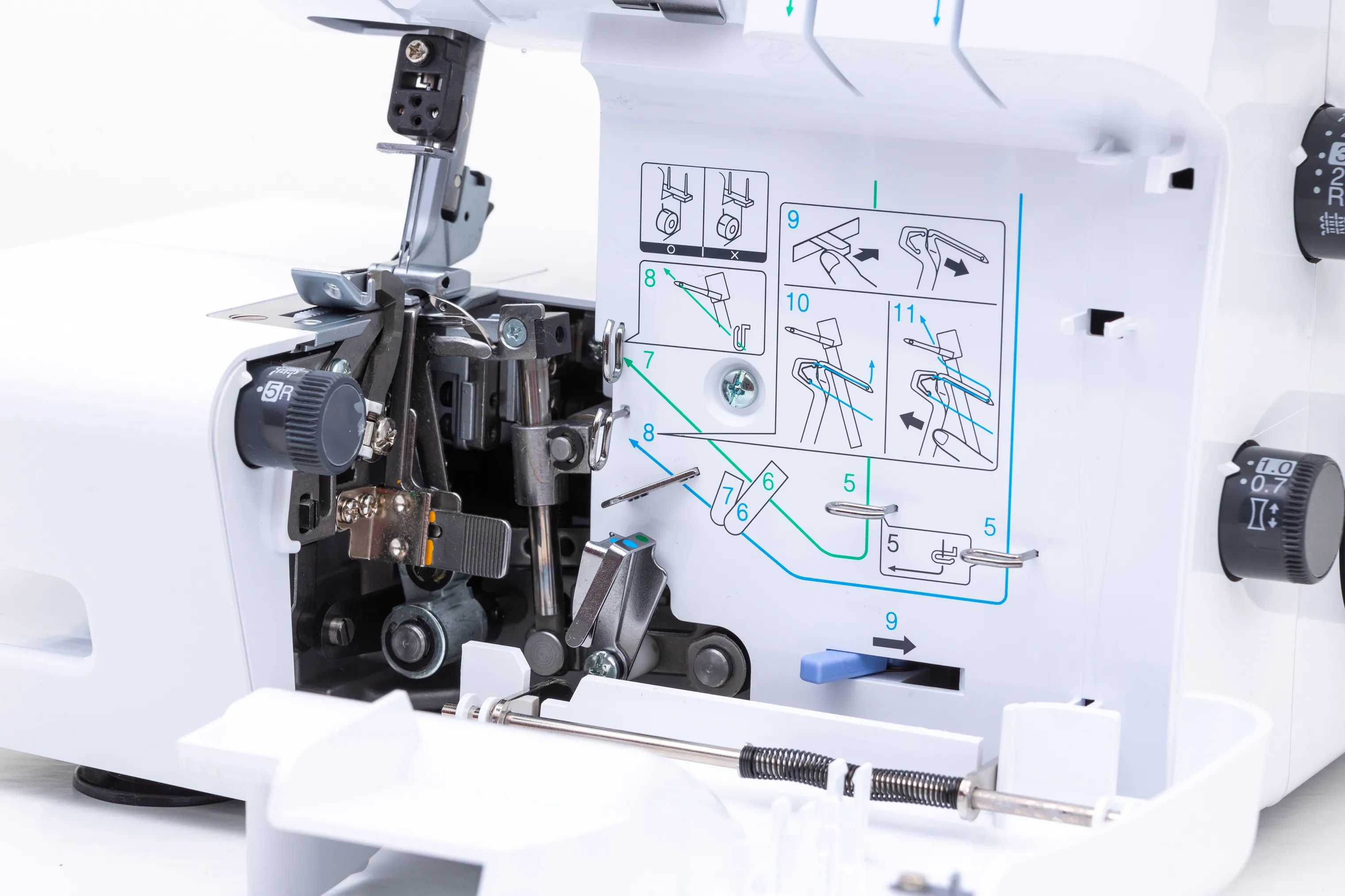 Brother Symaskiner Overlock Symaskine M343DST i Hvid, 3