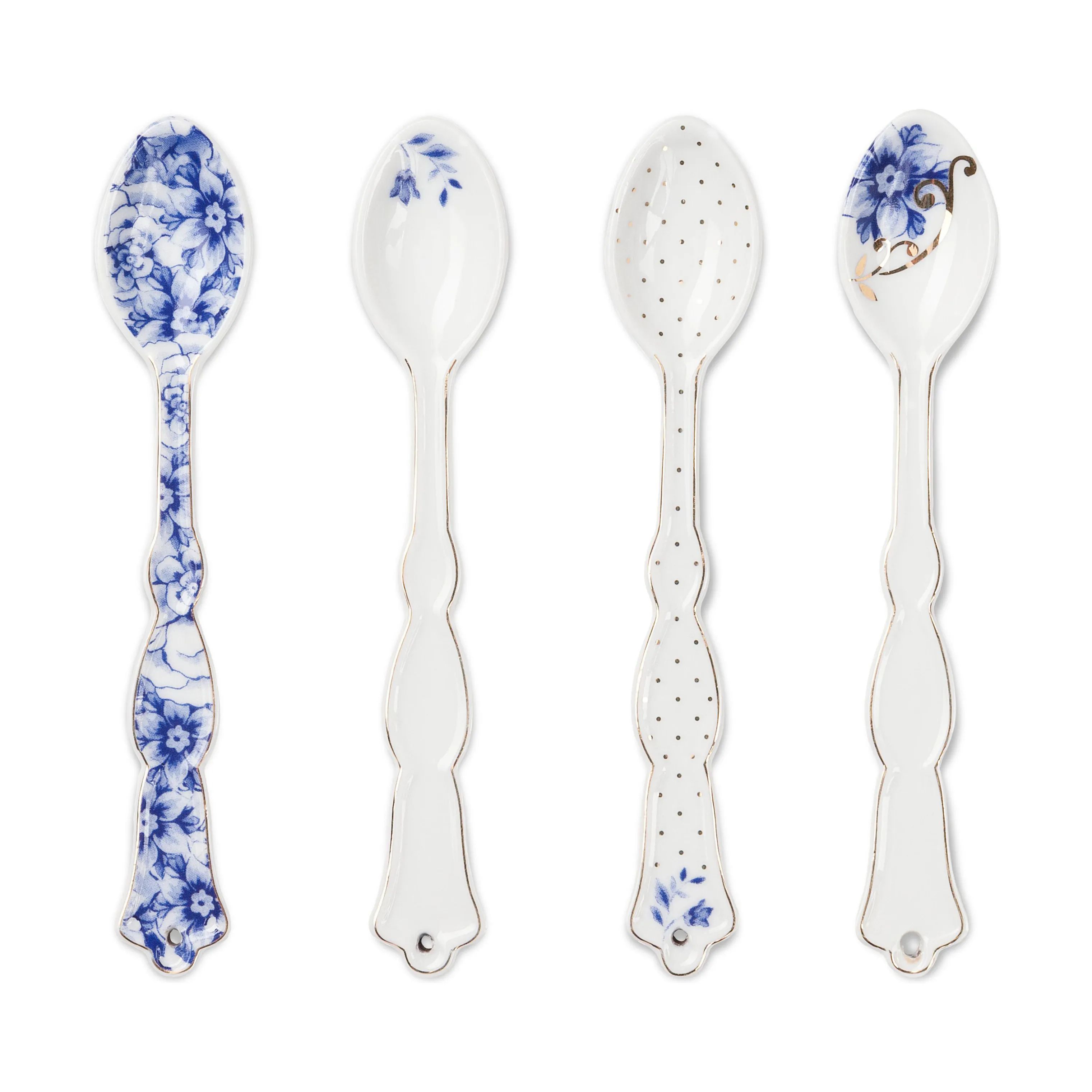 PIP Studio Kaffe- og teskeer Royal White Teske - 4 stk. i White, 1