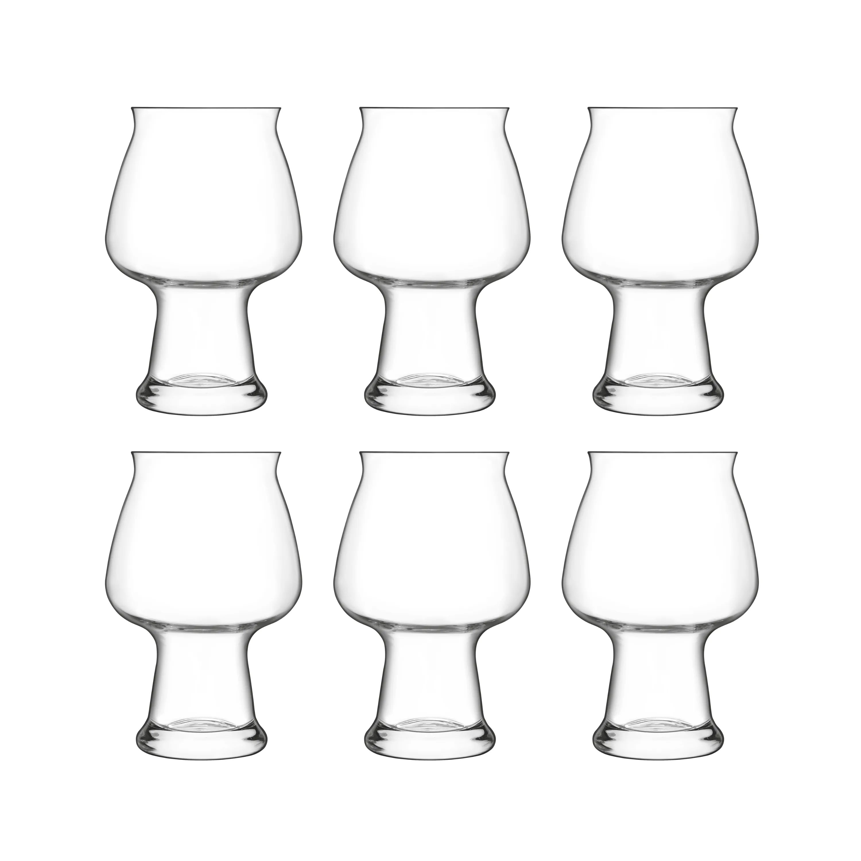 Luigi Bormioli Ølglas Birrateque Ølglas - 6 stk. i 50 cl, 1
