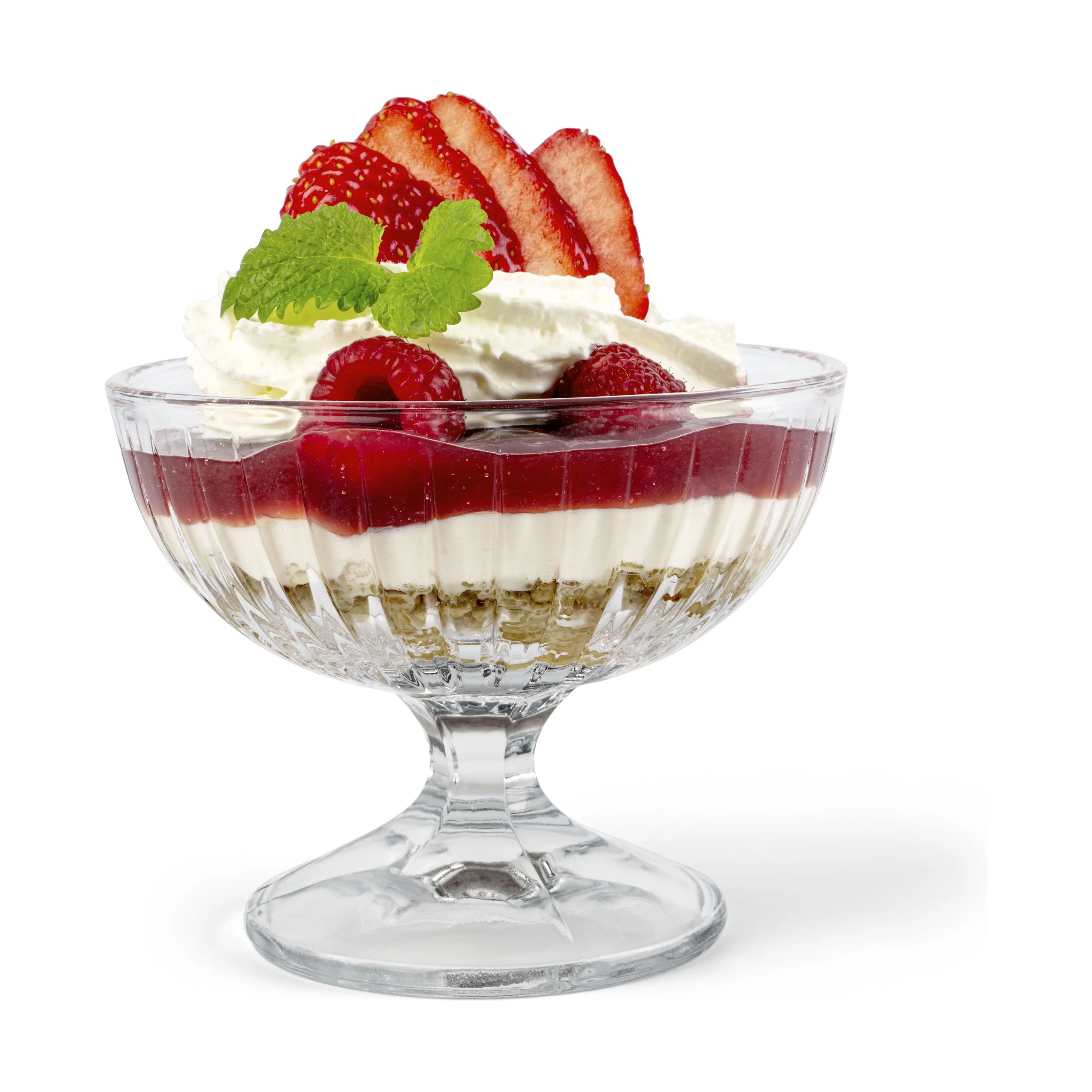 CASA Living Kage- og desserttallerkener Dessertskål - 4 stk. i klar, 3