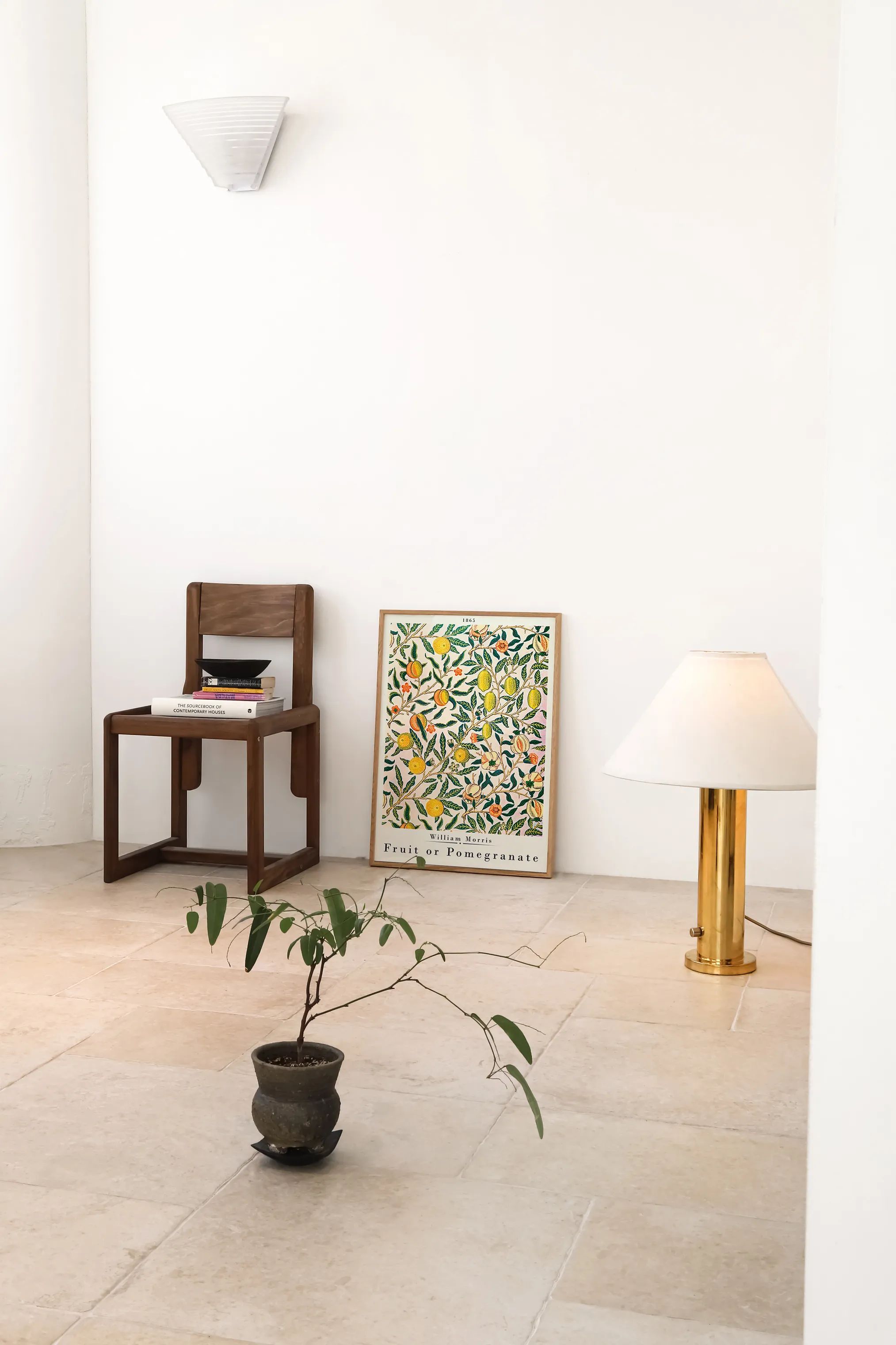 Poster&Frame Plakater Plakat - Pomegranate i Multifarvet, B50 x L70 cm, 2