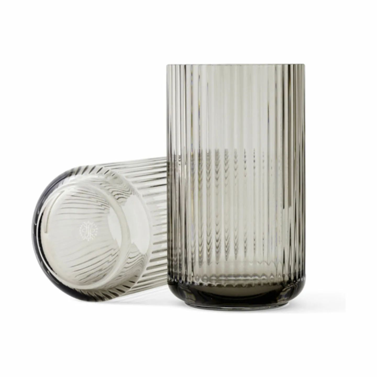 Lyngby Porcelæn Vaser Vase i Smoke, 38 cm, 1