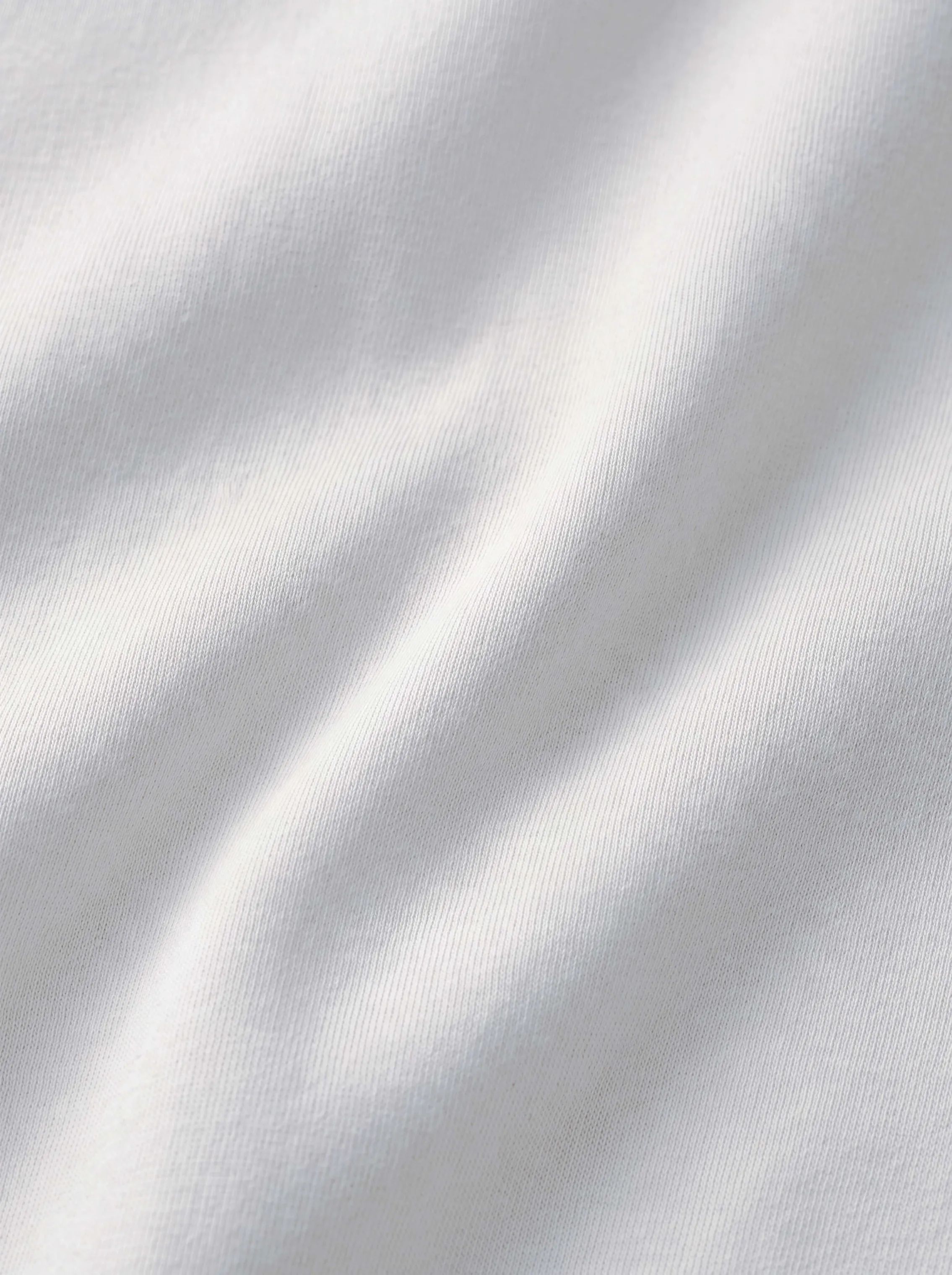Essenza Hovedpudebetræk Fine Organic Jersey Pudebetræk i White, 1