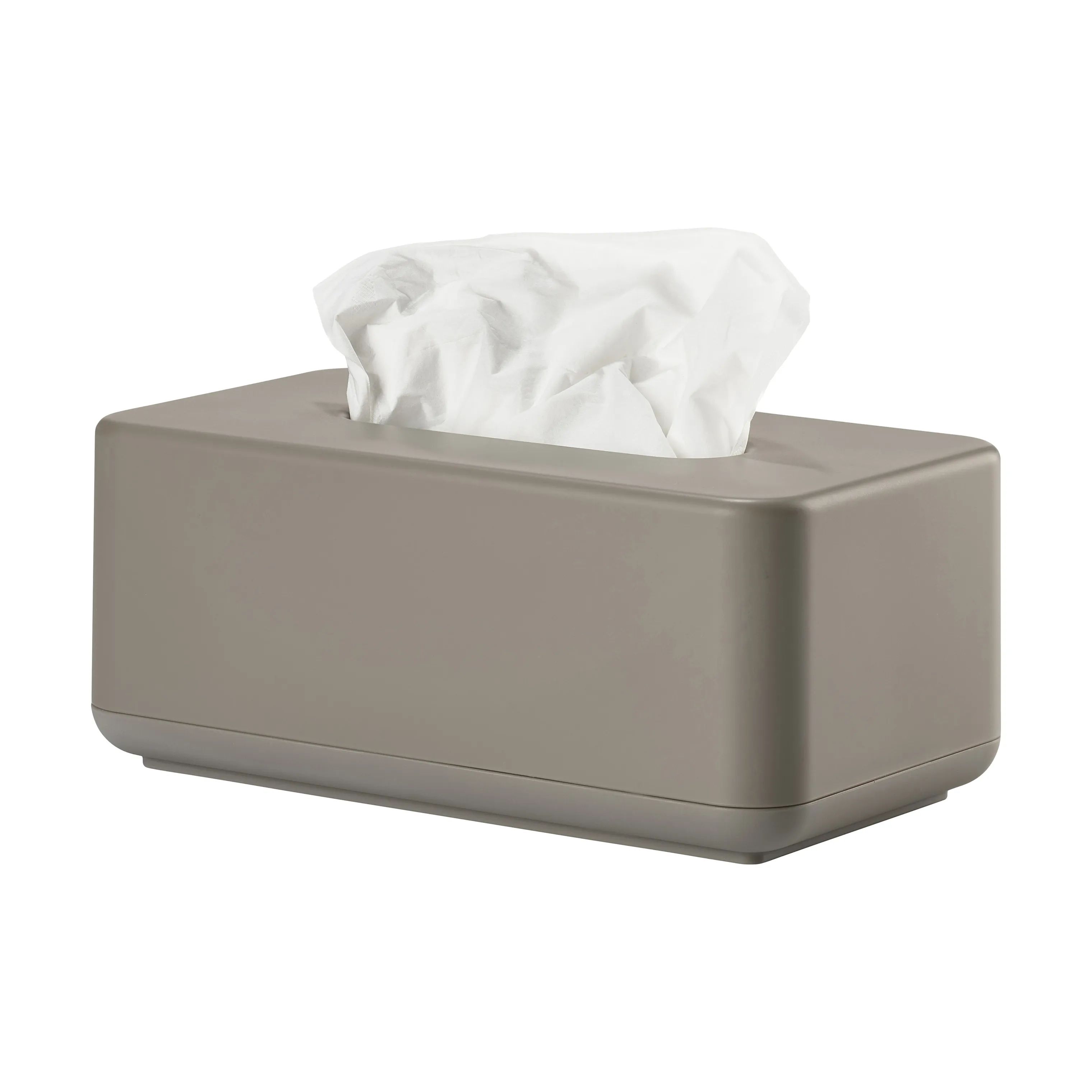 Zone Servietringe og -holdere Ume Servietboks i Taupe, 25,6 cm, 2