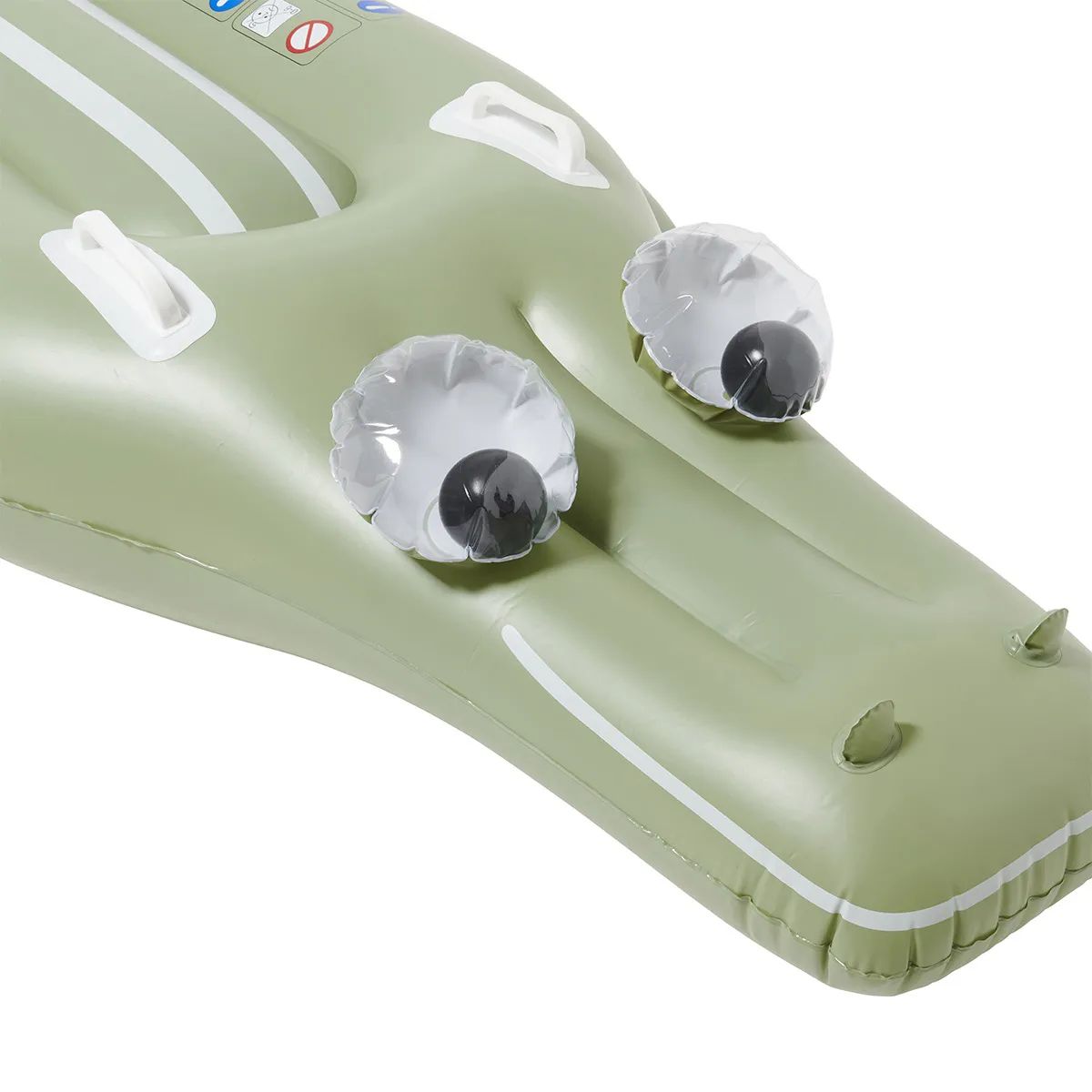 Sunnylife Badeudstyr Badedyr - Cookie The Croc i Grøn, 2