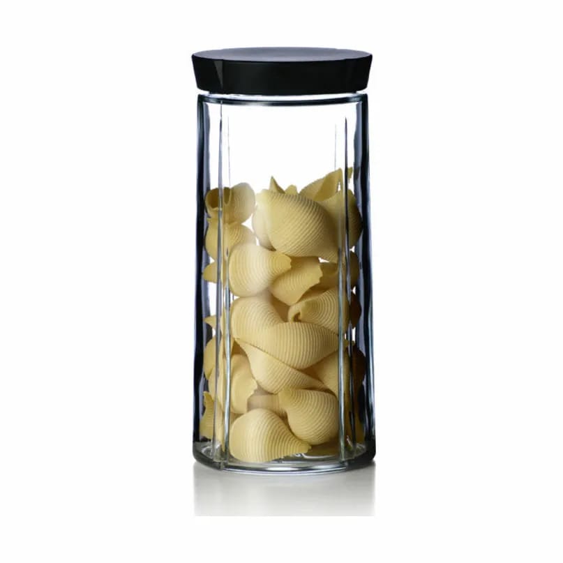 Rosendahl Opbevaringsglas Grand Cru Opbevaringsglas i Klar/sort, 1.5 L, 3