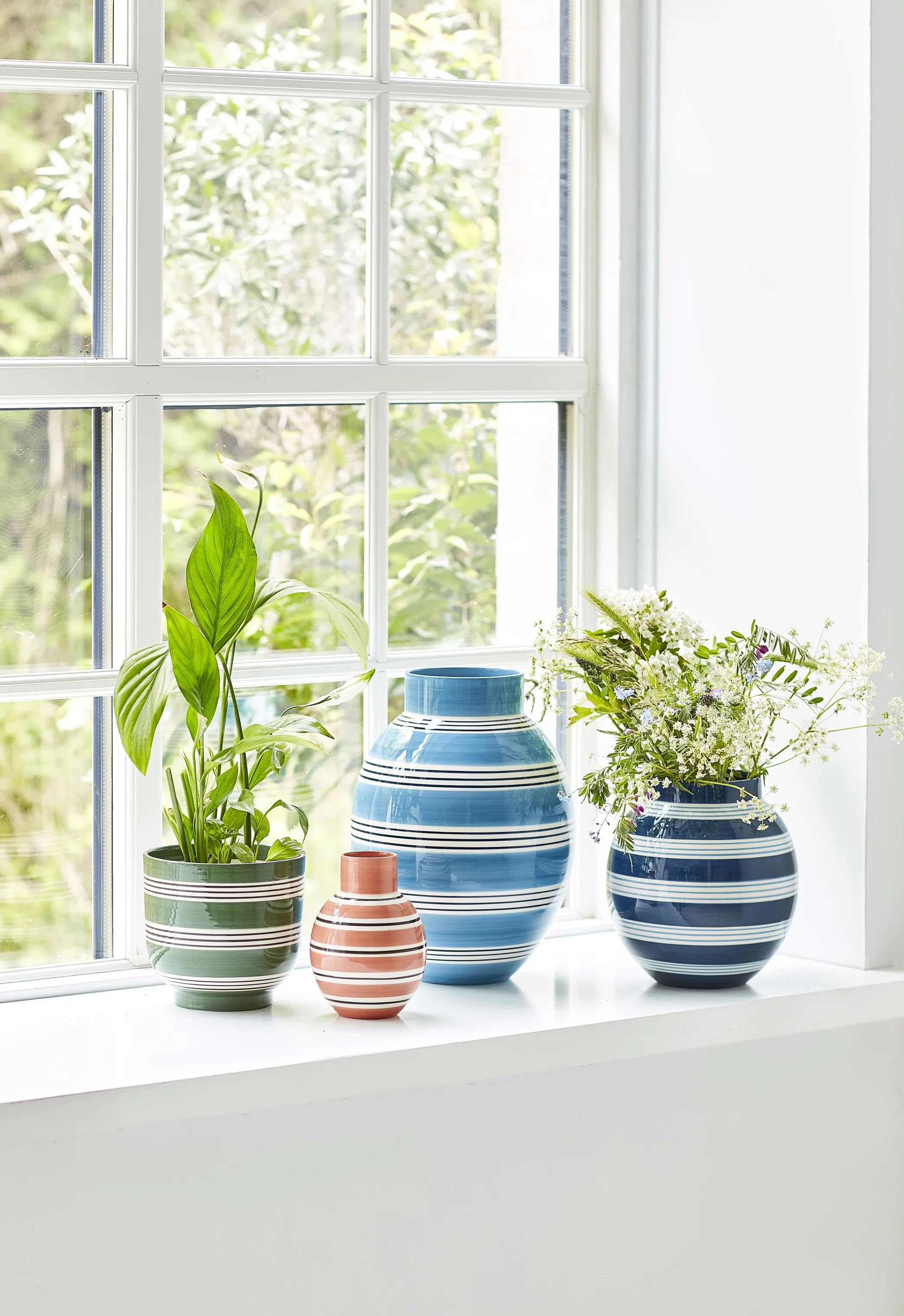 Kähler Urtepotteskjulere Omaggio Nuovo Urtepotteskjuler i Grøn, 14 cm, 2