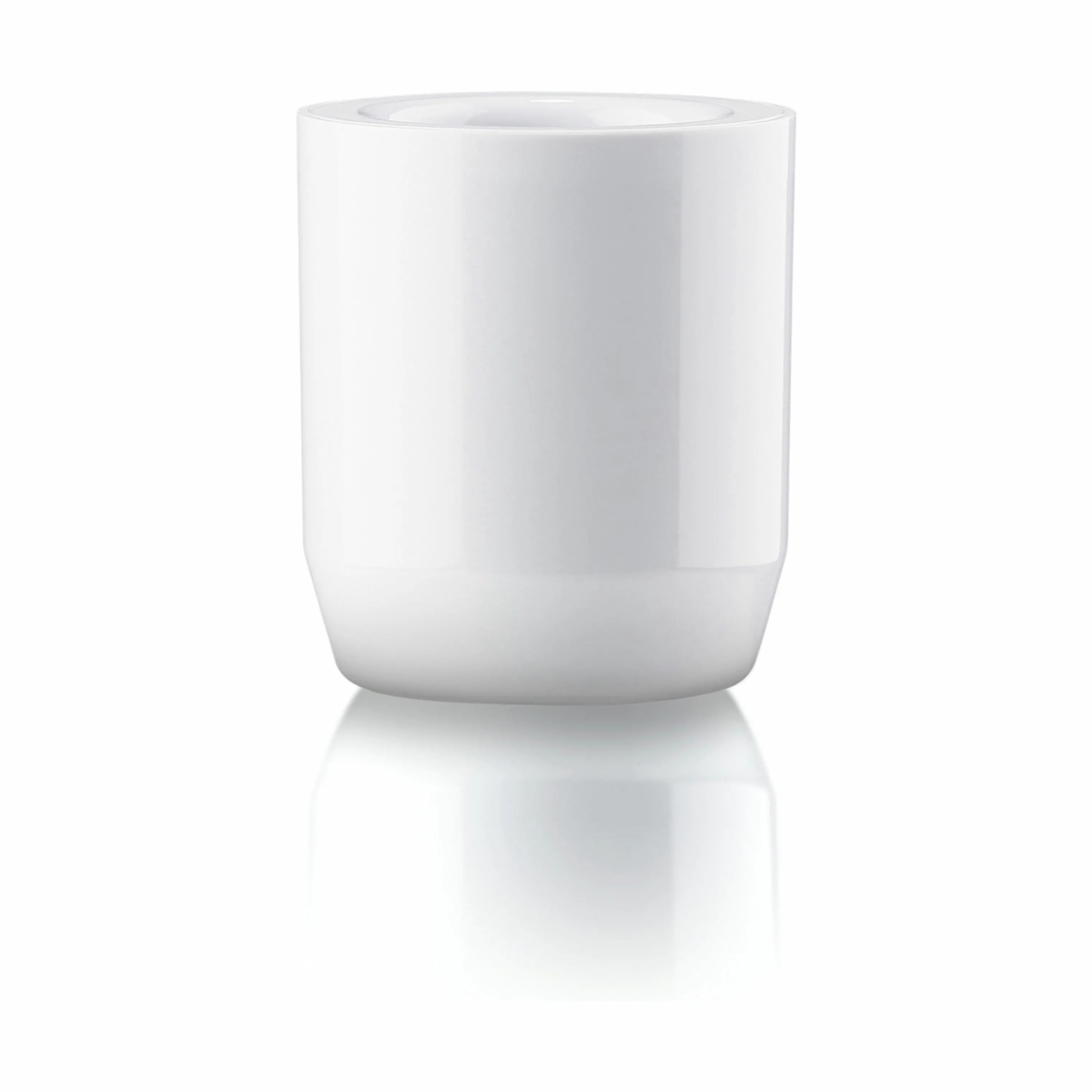 Zone Tandbørsteholdere Suii Tandbørstekrus i White, 9 cm, 1
