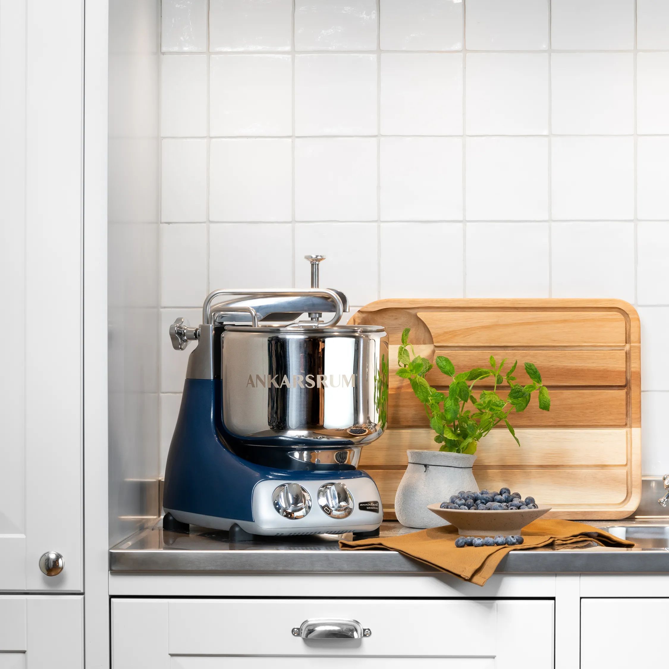 Ankarsrum Assistent Original Røremaskiner Røremaskine 6230 i Ocean Blue, 2