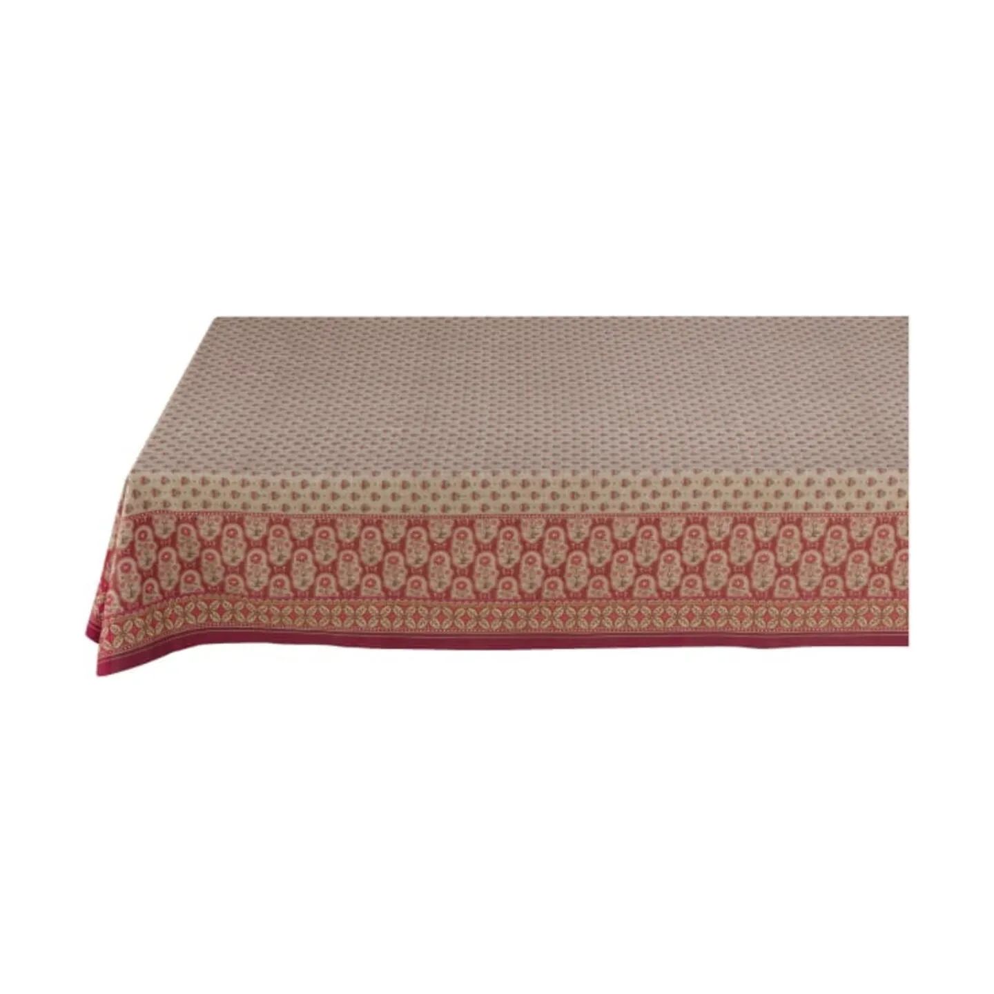 PIP Studio Duge Blooming Tales Dug i Dark Red, B150 x L250 cm, 4