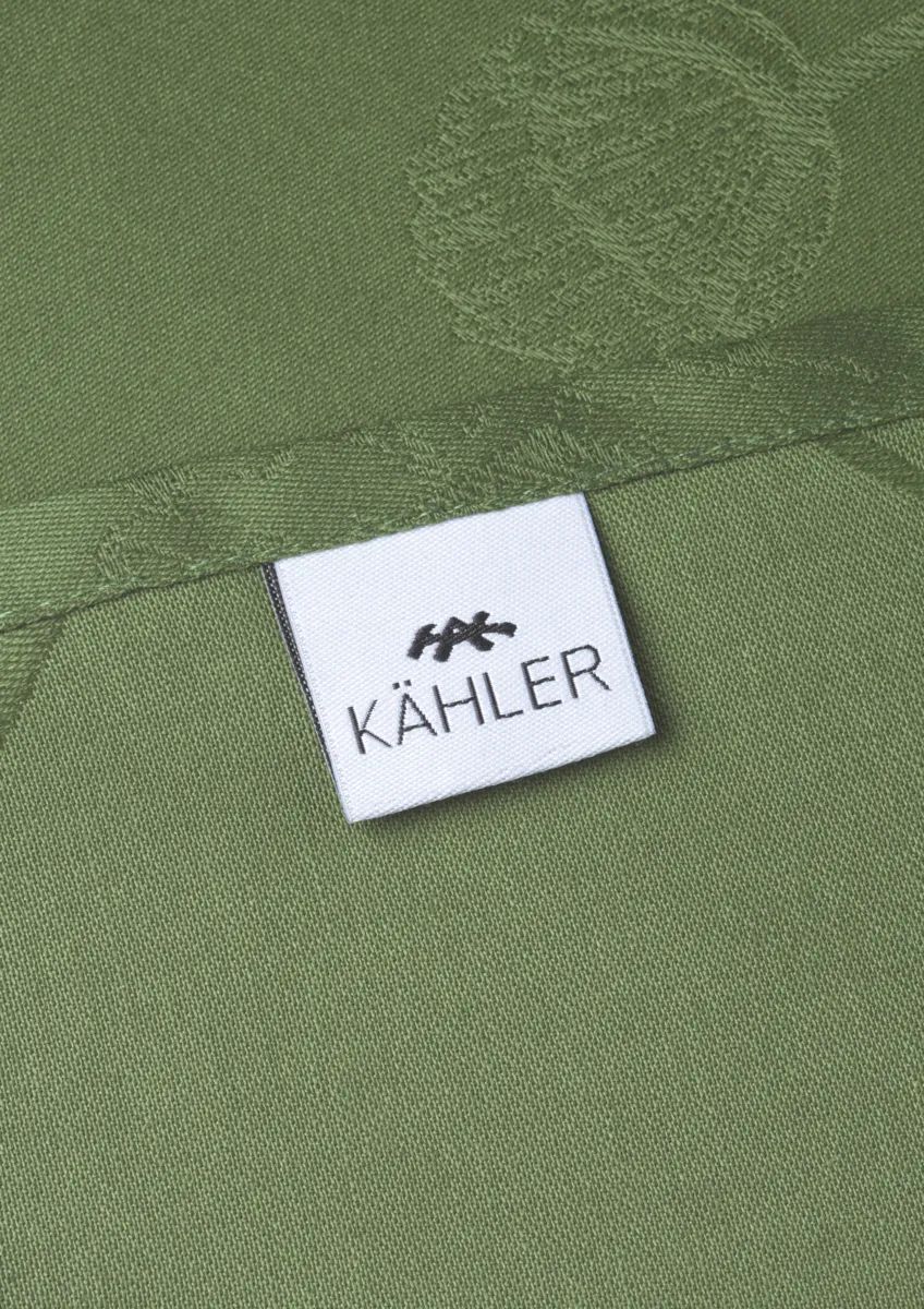 Kähler Stofservietter Hammershøi Poppy Stofserviet - 4 stk. i Grøn, 3