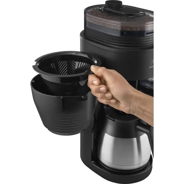 Melitta Kaffemaskiner AromaFresh Therm Pro Kaffemaskine i Sort/stål, 4