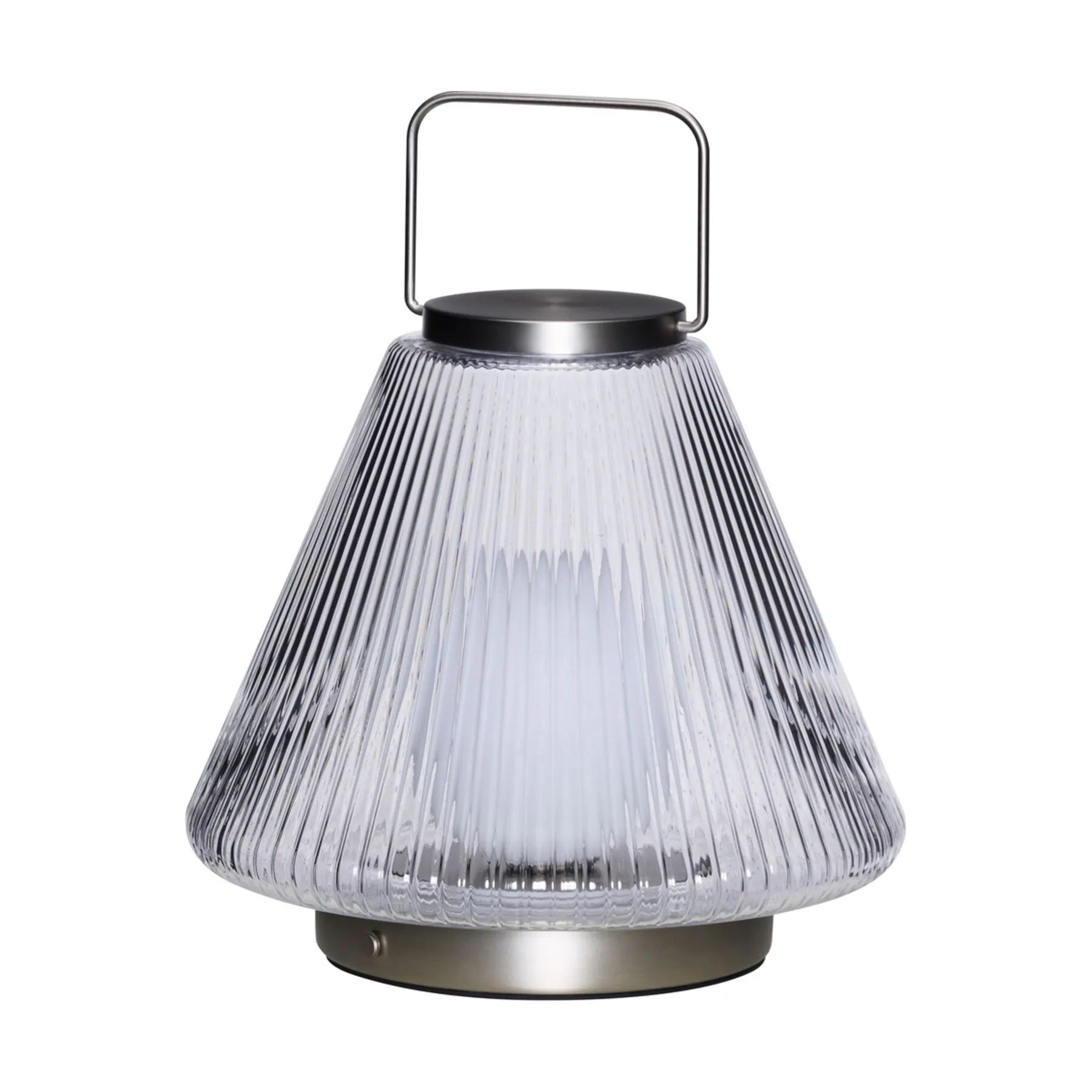Hübsch Bordlamper Tou Transportabel Bordlampe i Nikkel, 1