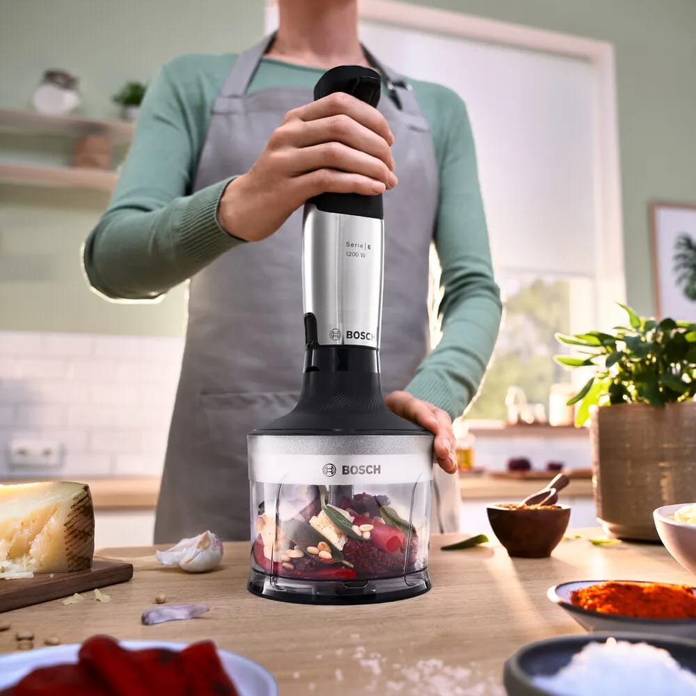 Bosch Stavblendere ErgoMaster Stavblender MSM6M830 i Sølv, 3
