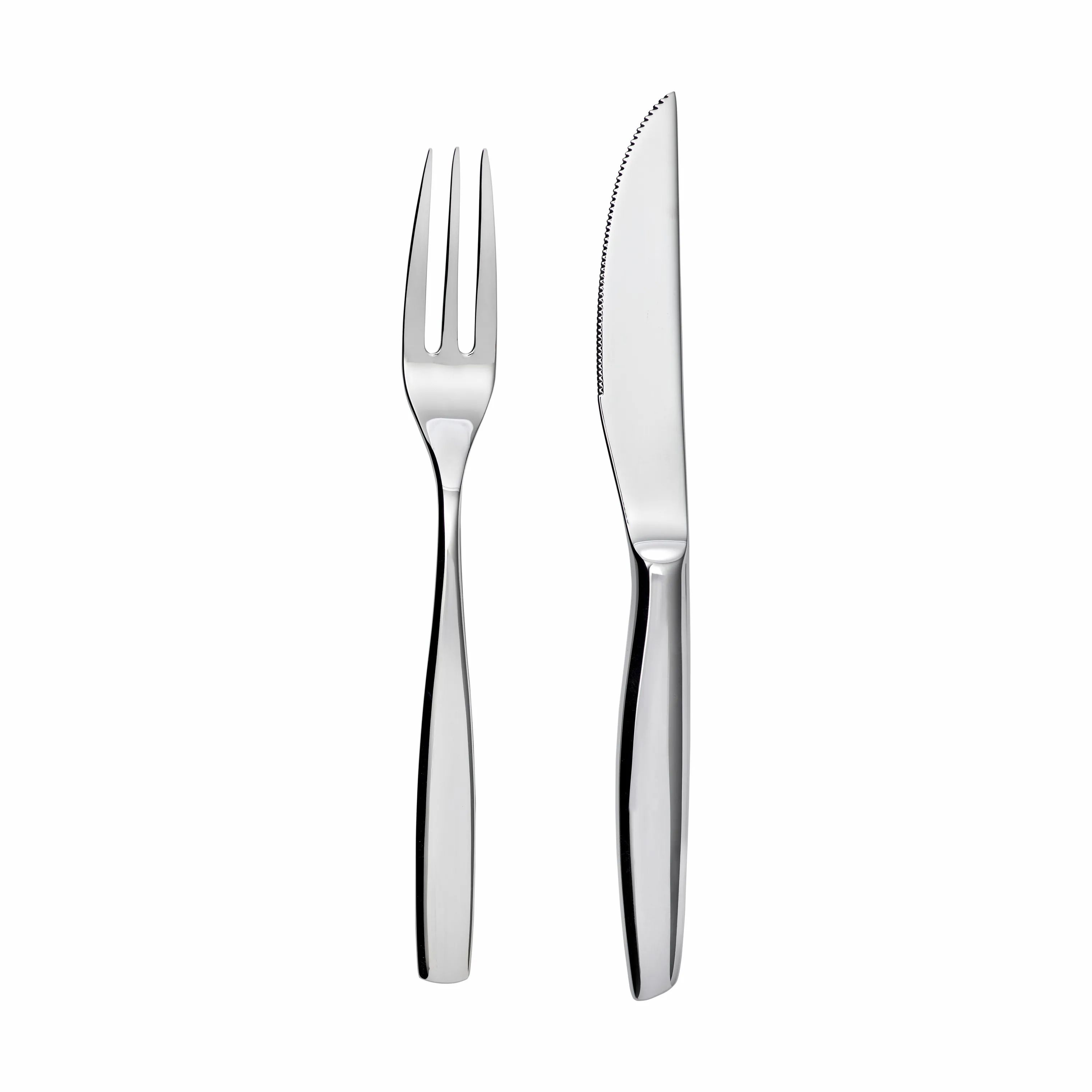 erik bagger a/s Bestiksæt Encore Steakbestik - 12 dele i Blank/Stål, 12 stk., 1