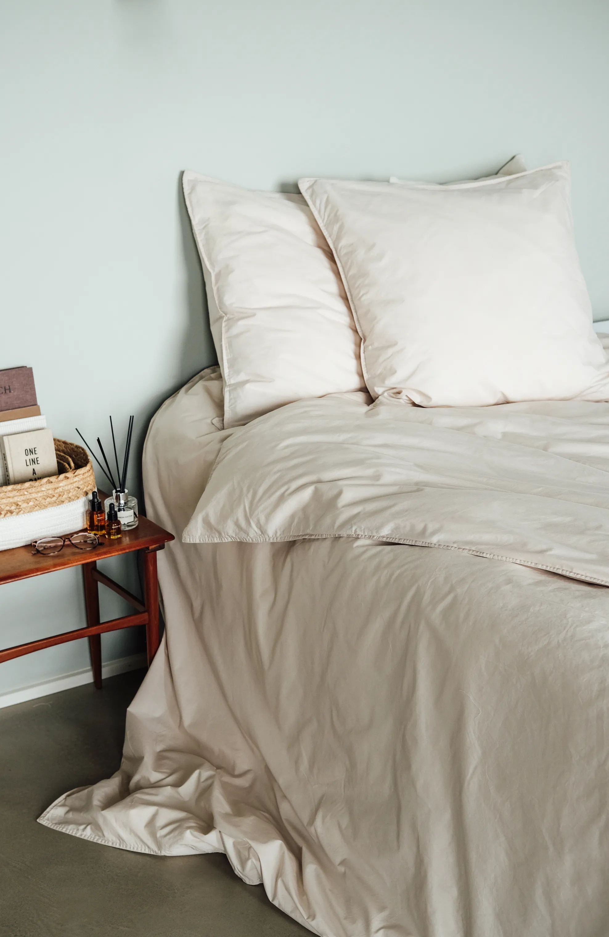 SKAGEN living Sengetøj Sengetøj i Beige, 220 cm, 6