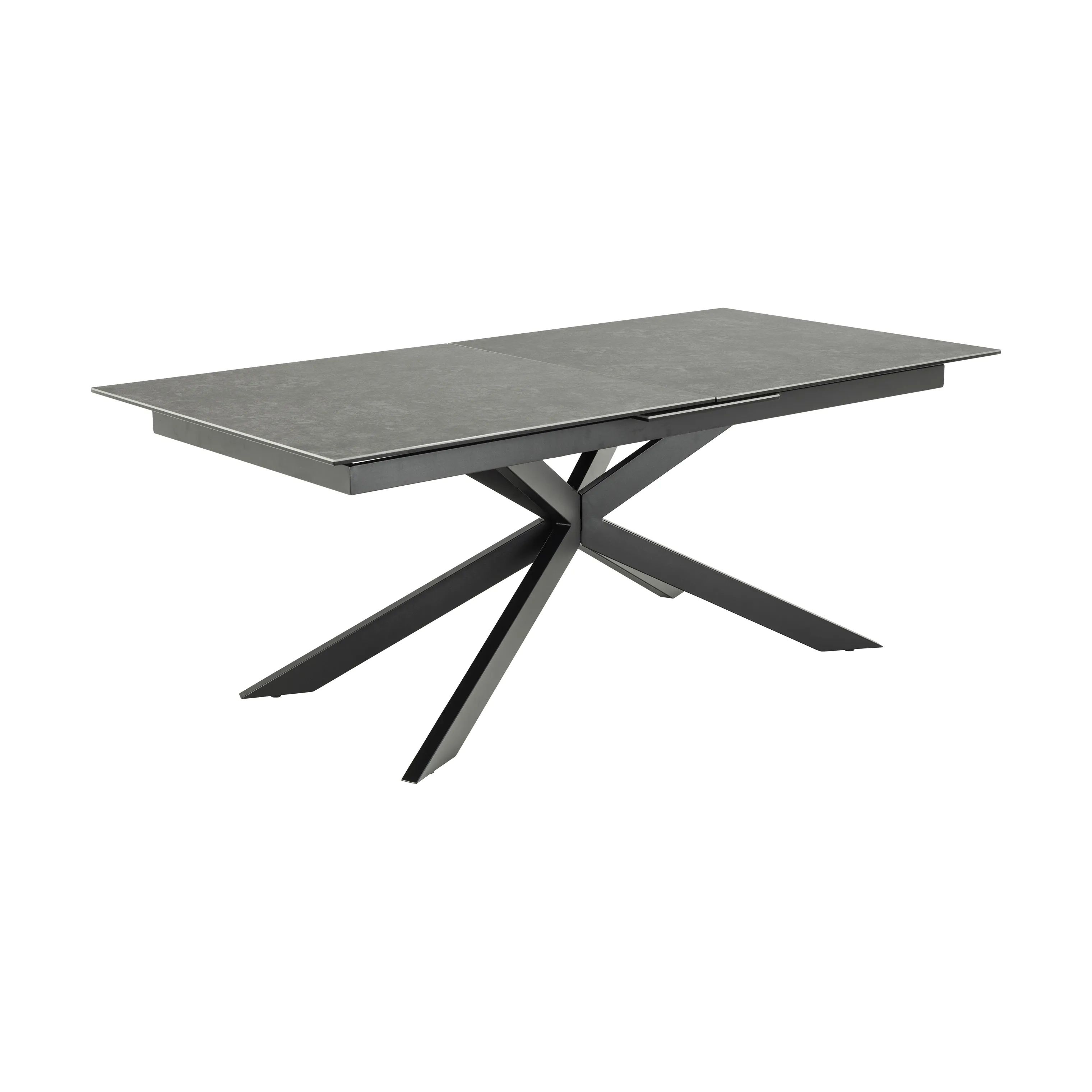 CASA Living Spiseborde Irwine Spisebord i Sort, H76 x B240 x L100 cm, 4