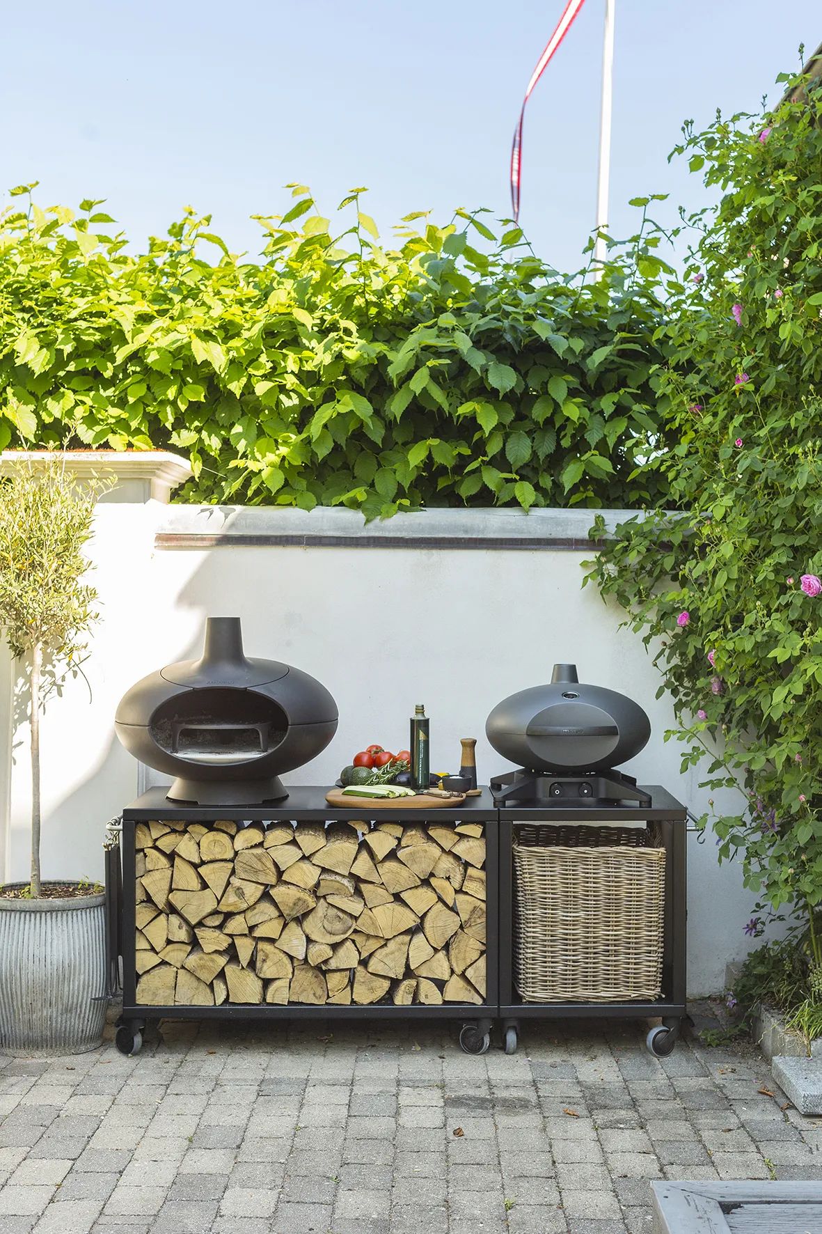 Morsø Grillborde Terra Udebord i Sort, 60 cm, 2