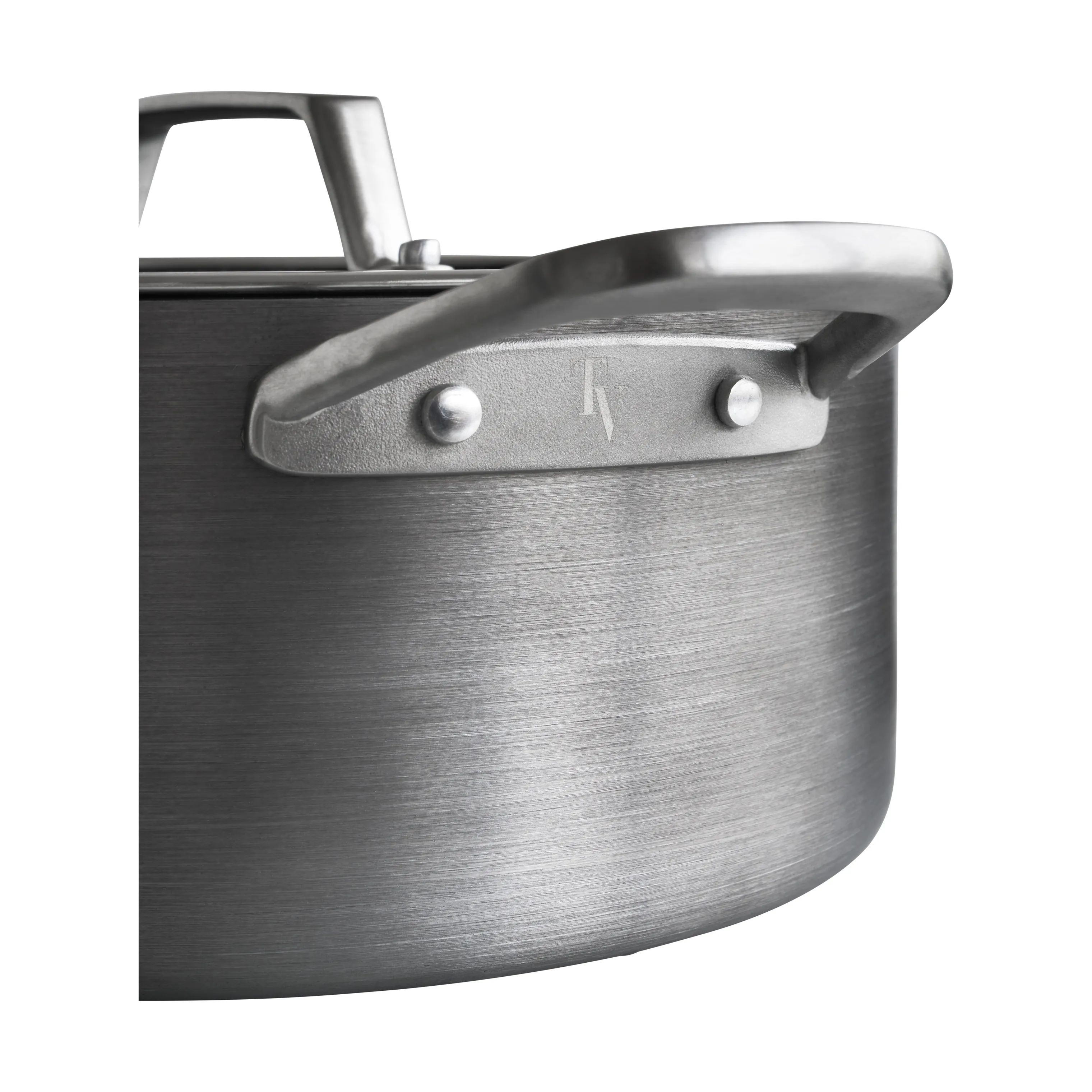 Timm Vladimir Kitchen Grydesæt Keramisk Aluminium Grydesæt - 6 dele i børstet alu, 4