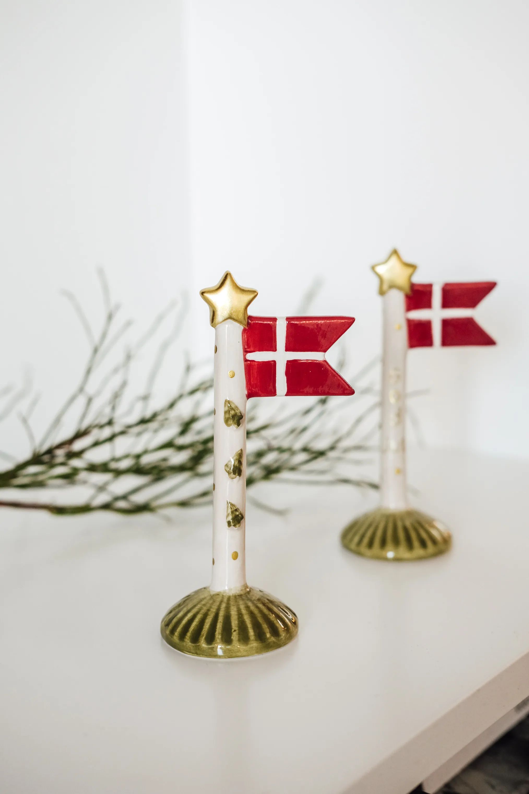 Speedtsberg Bordflag Flag - Juletræer i Juletræer, 2