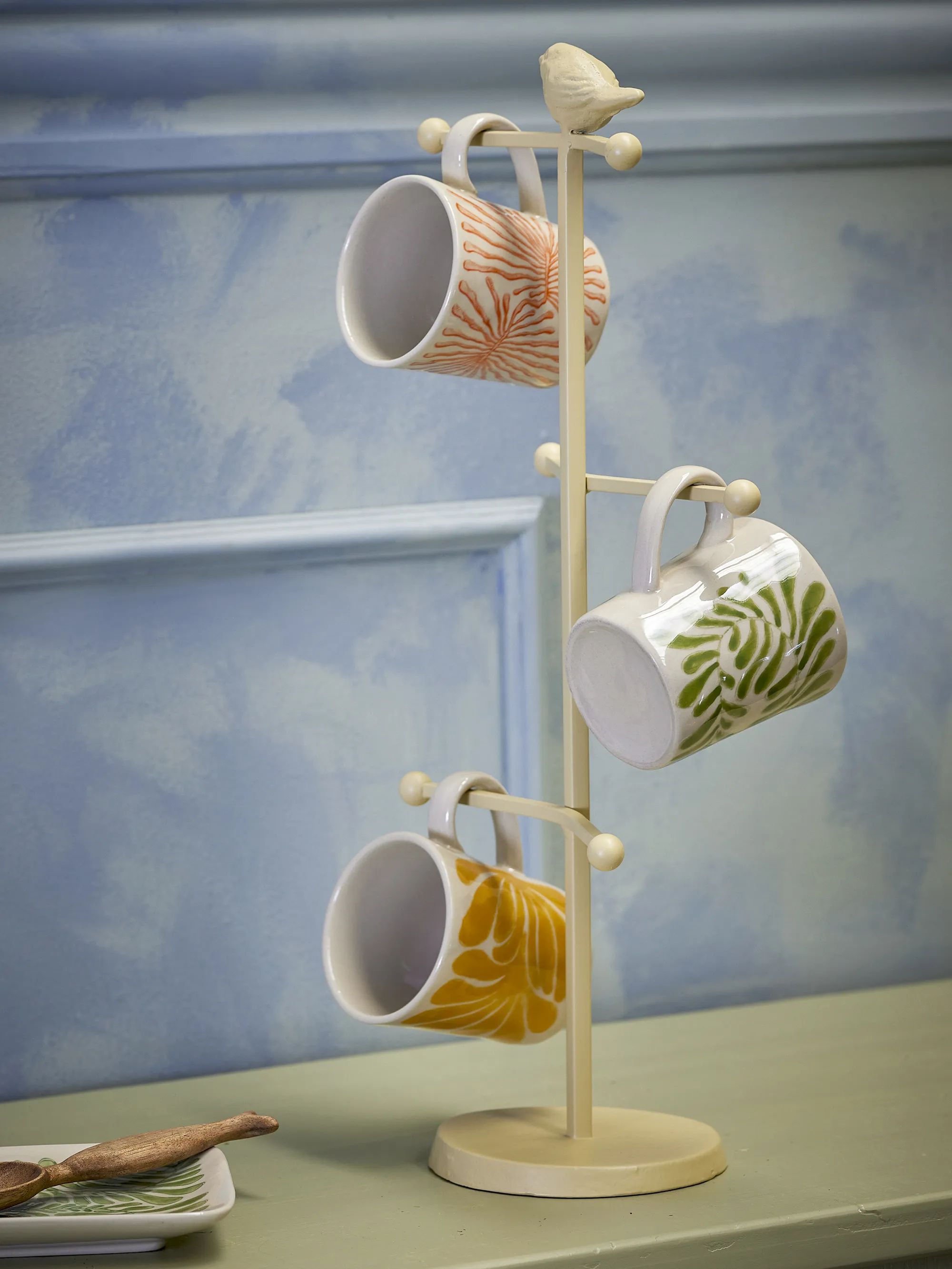 Creative Collection Krus og kopper med hank Fauni Kop - 3 stk. i Yellow, 3