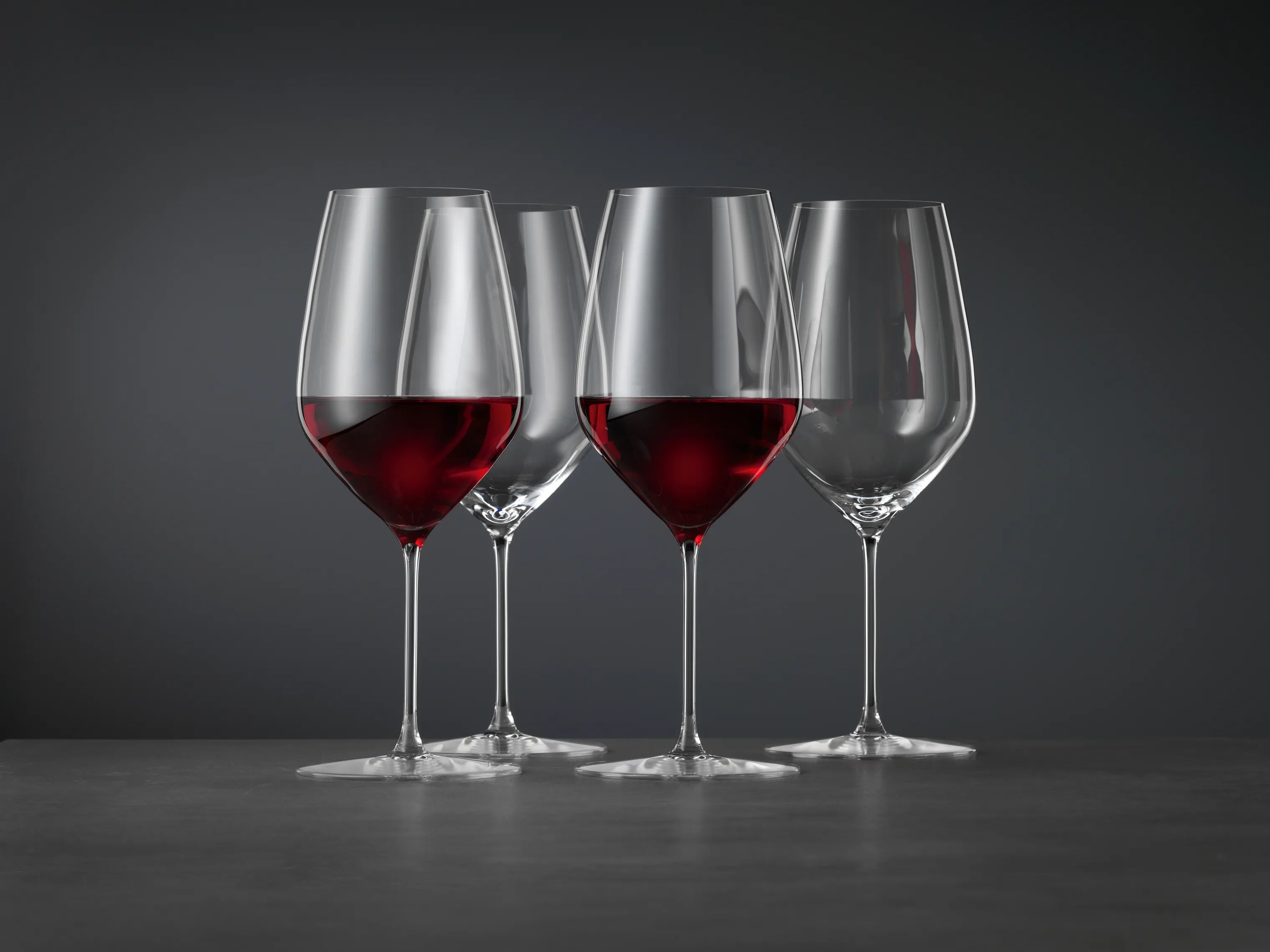 Spiegelau Rødvinsglas Hi-Lite Bordeauxvinglas - 4 stk. i Klar, 2