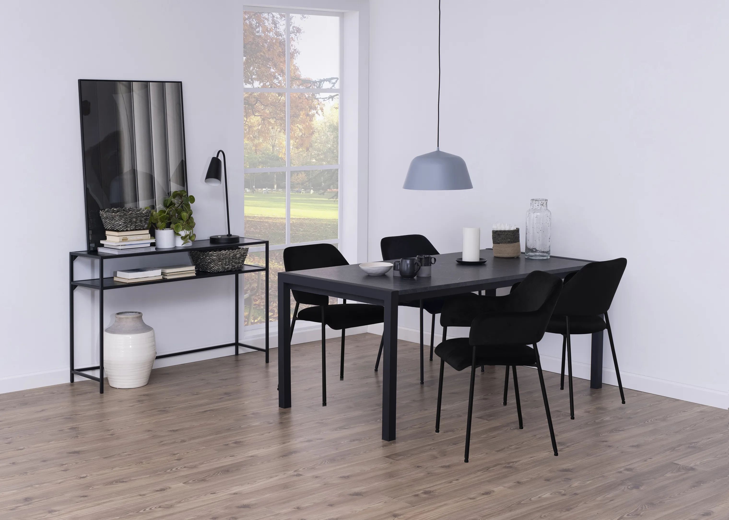 CASA Living Spisebordsstole Lima Spisebordsstol - 2 stk. i Sort, 2