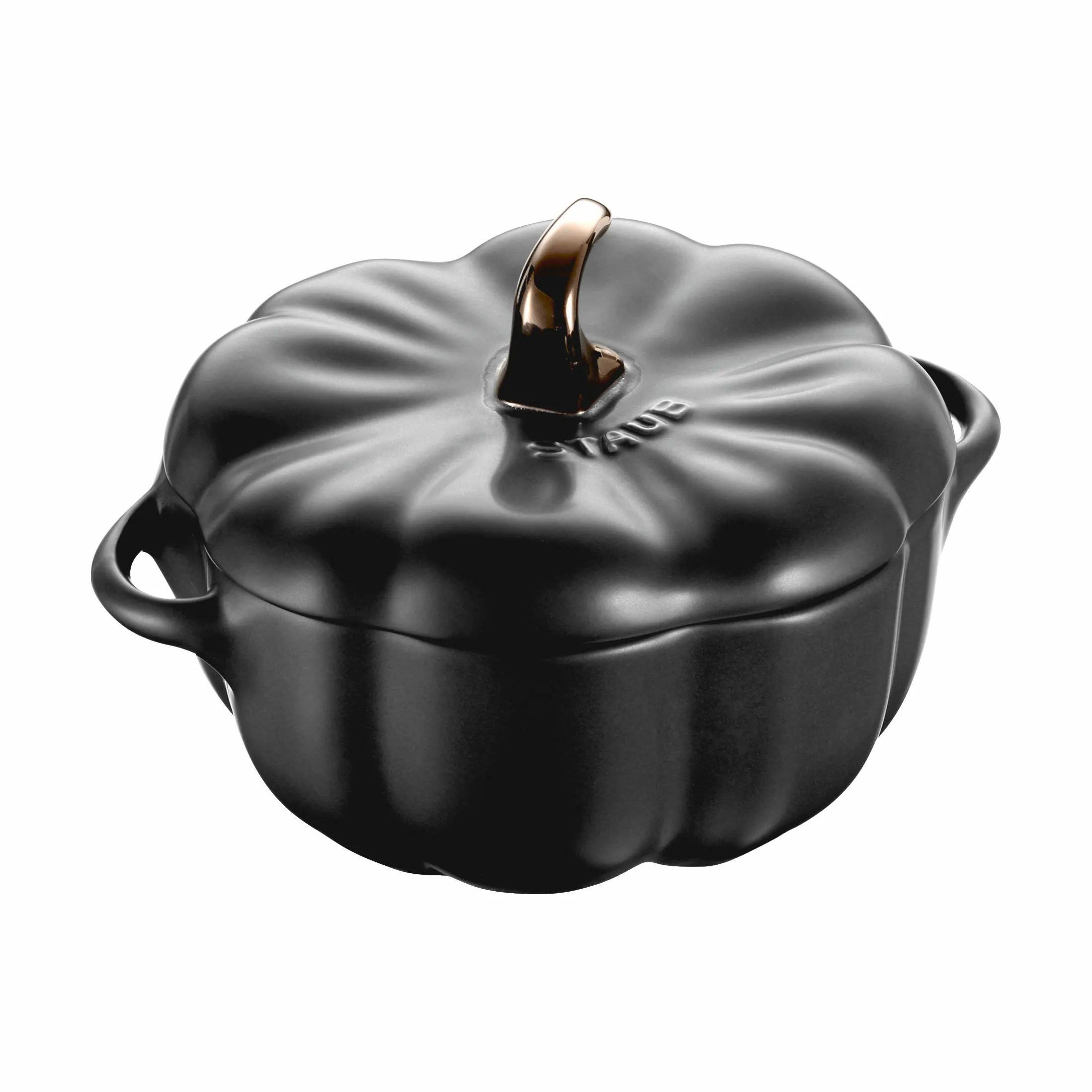 Staub Stegesøer Ceramic by Staub Græskar Cocotte i Sort, 0.5 L, 1