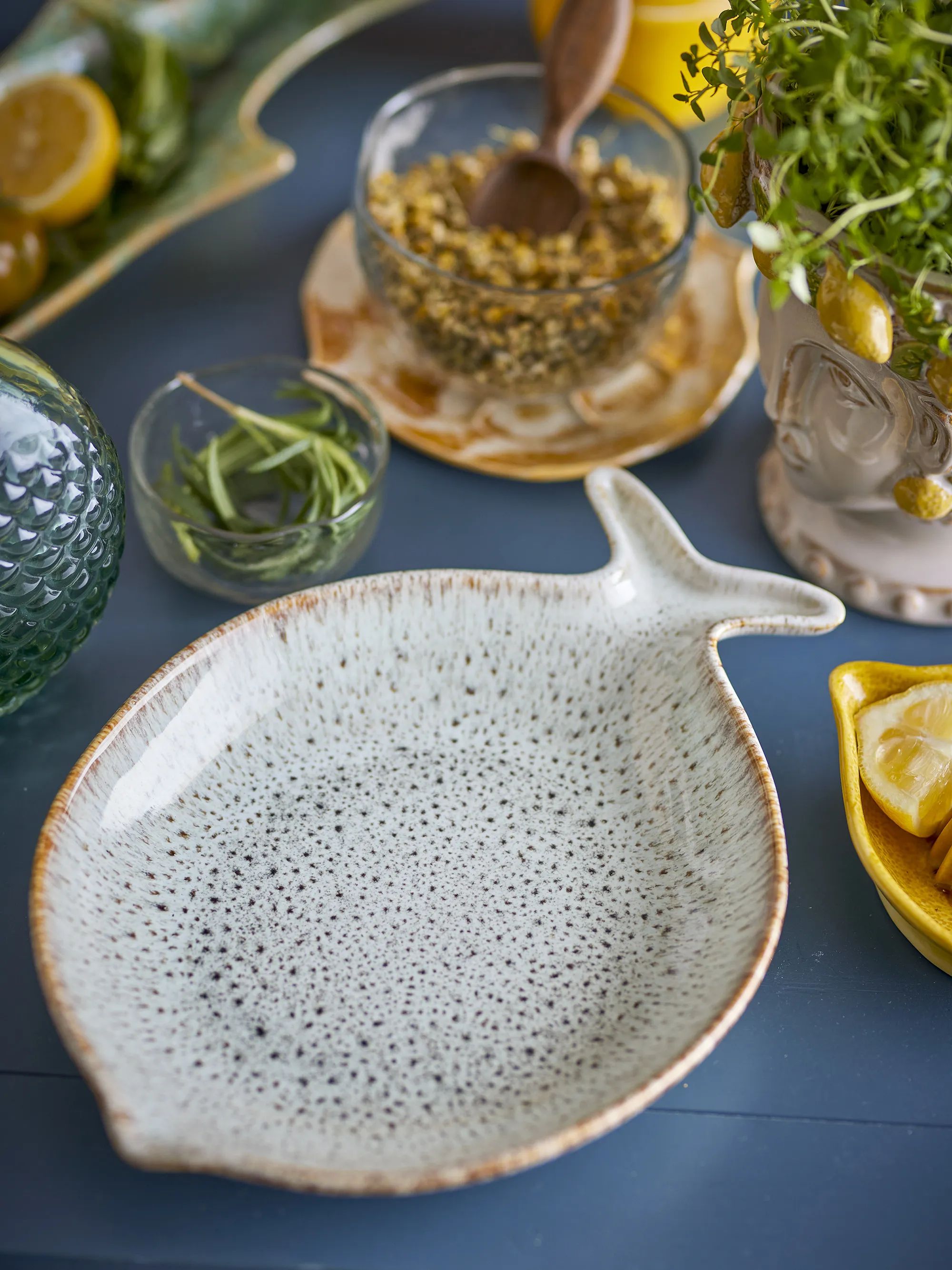Creative Collection Serveringsfade Fleur Serveringsfad i Nature, 5