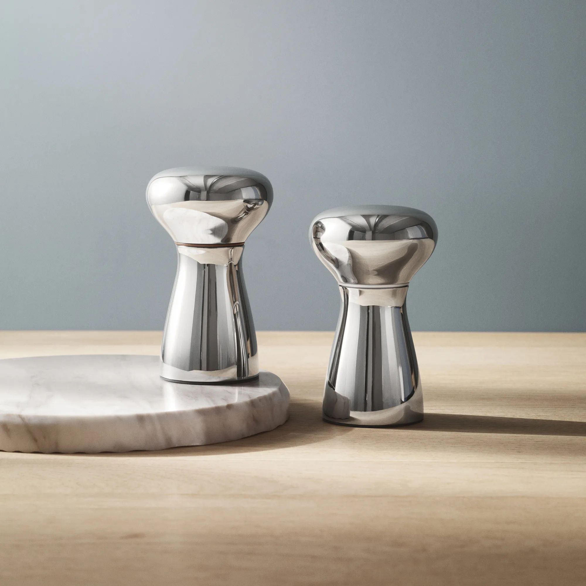 Georg Jensen Kværnsæt Alfredo Bistro Kværnsæt - 2 dele i Stål, 3
