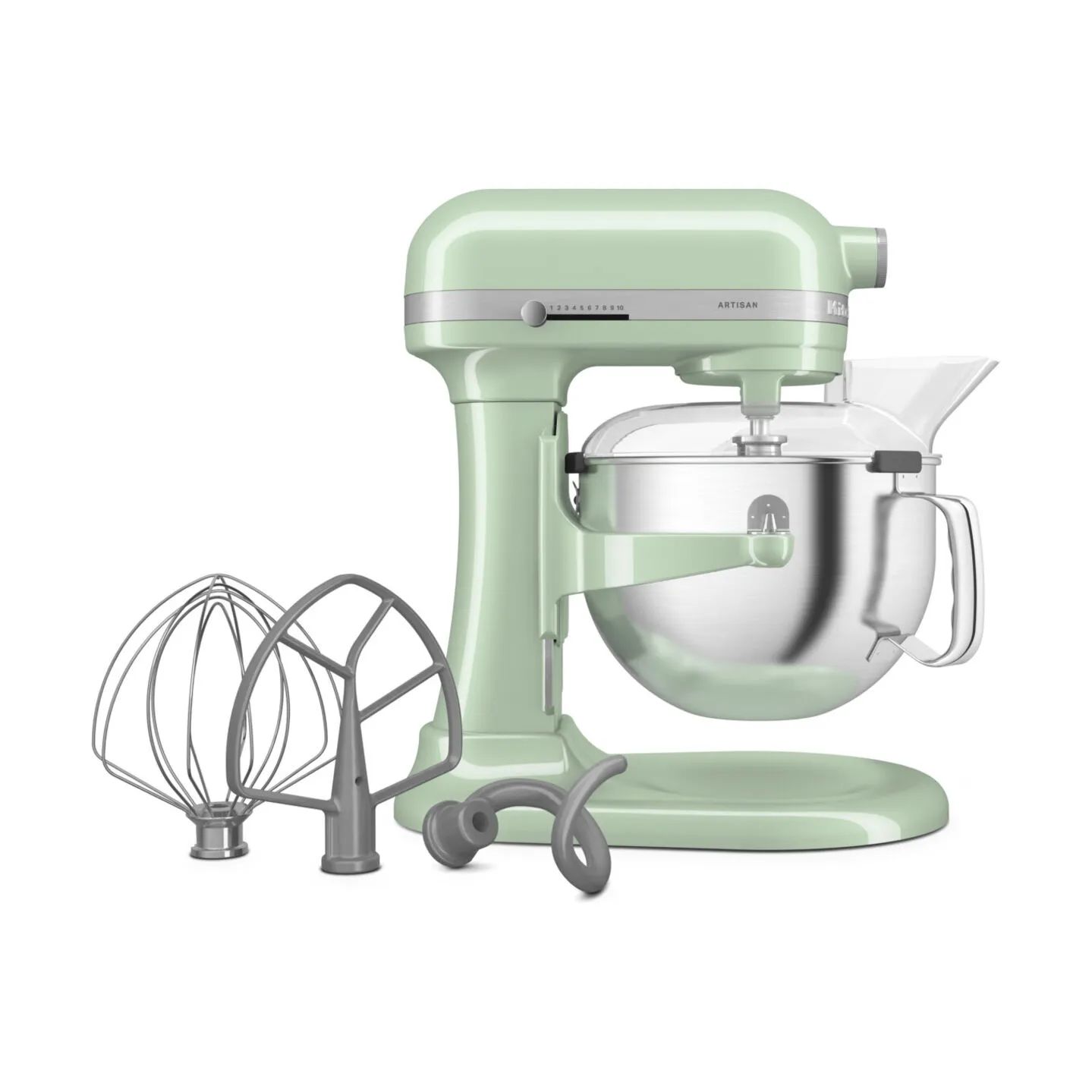 KitchenAid Røremaskiner Artisan Køkkenmaskine 5KSM60SPXEPT i Pistachio, 5